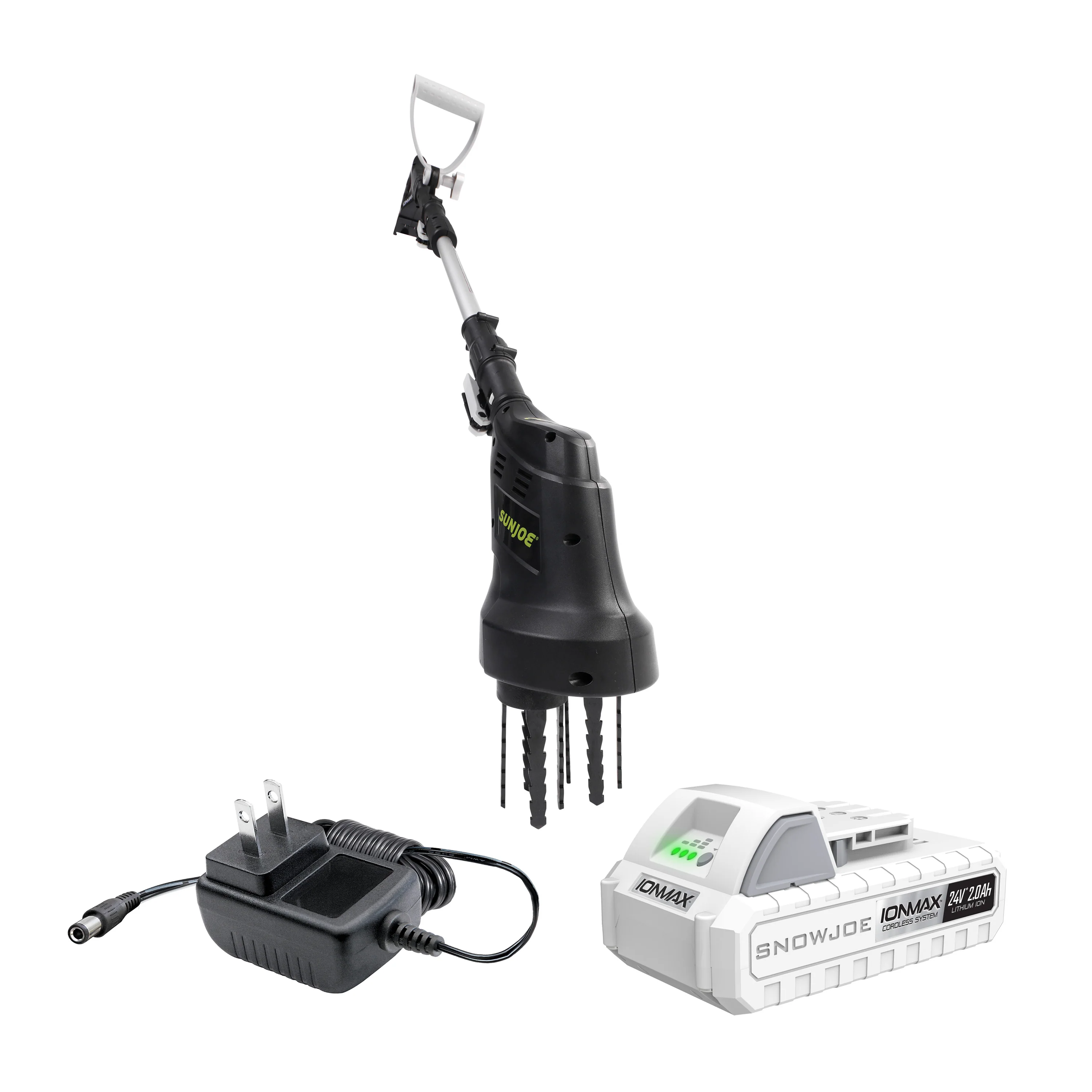 Sun Joe 24V-CTLR-LTE 24-Volt Claw Tiller + Cultivator | W/ 2.0-Ah Battery + Charger - Image 2