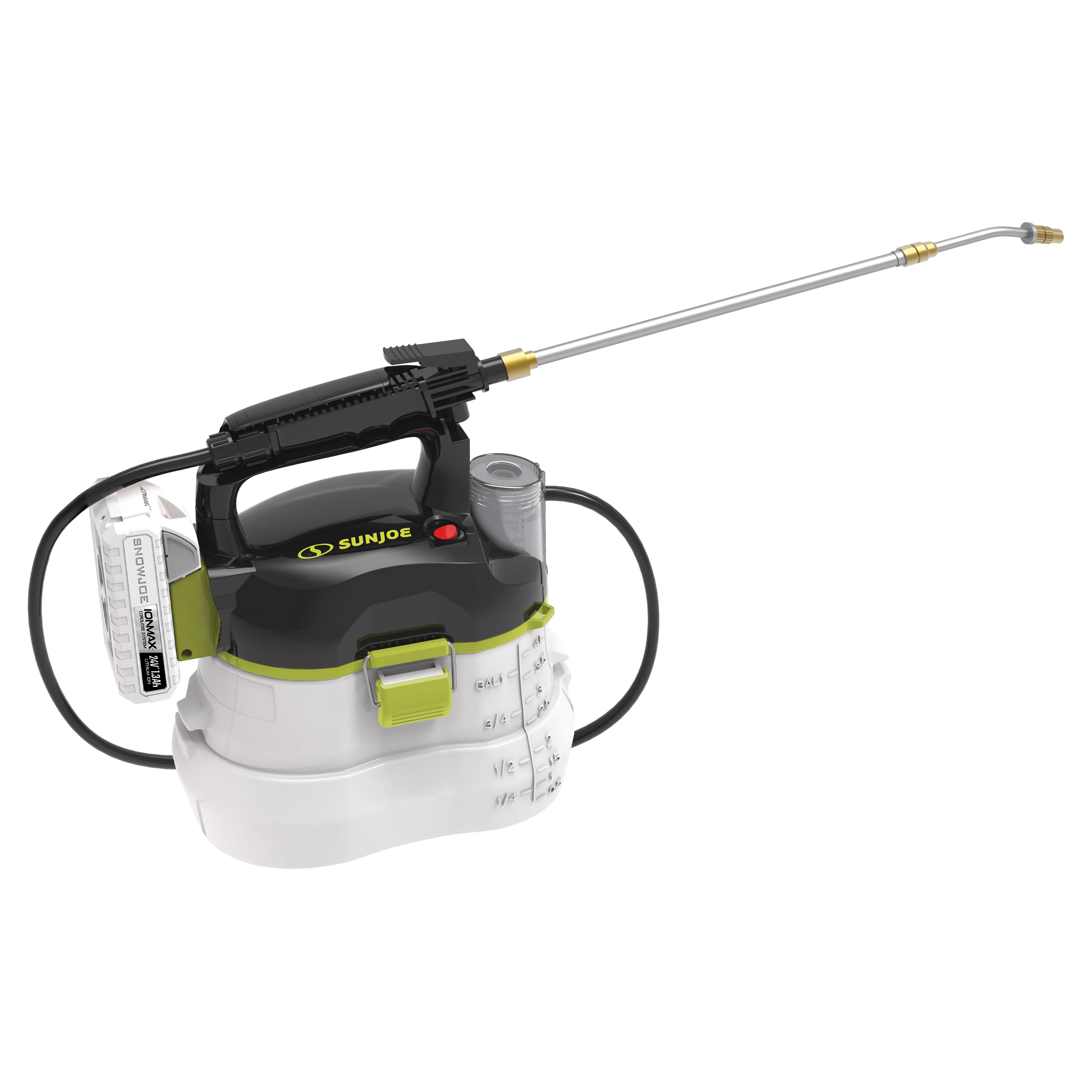 Sun Joe 24-Volt* IONMAX Multi-Purpose Chemical Sprayer Kit | W/ 1.3-Ah Battery + Charger - Image 2