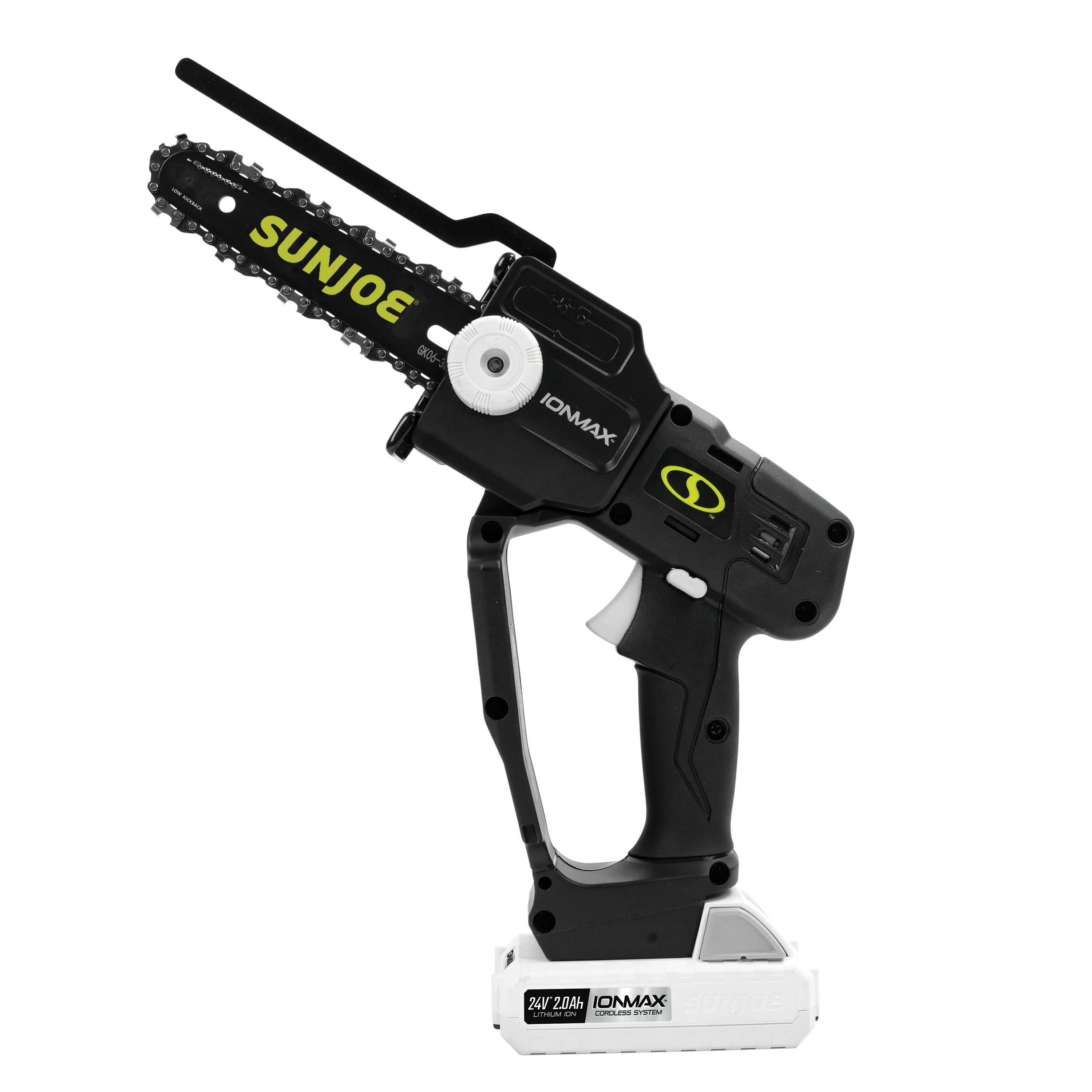 Sun Joe 24-Volt* IONMAX Cordless Telescoping Pole Pruning Saw Kit | 6-Inch | W/ 2.0-Ah Battery + Charger - Image 10