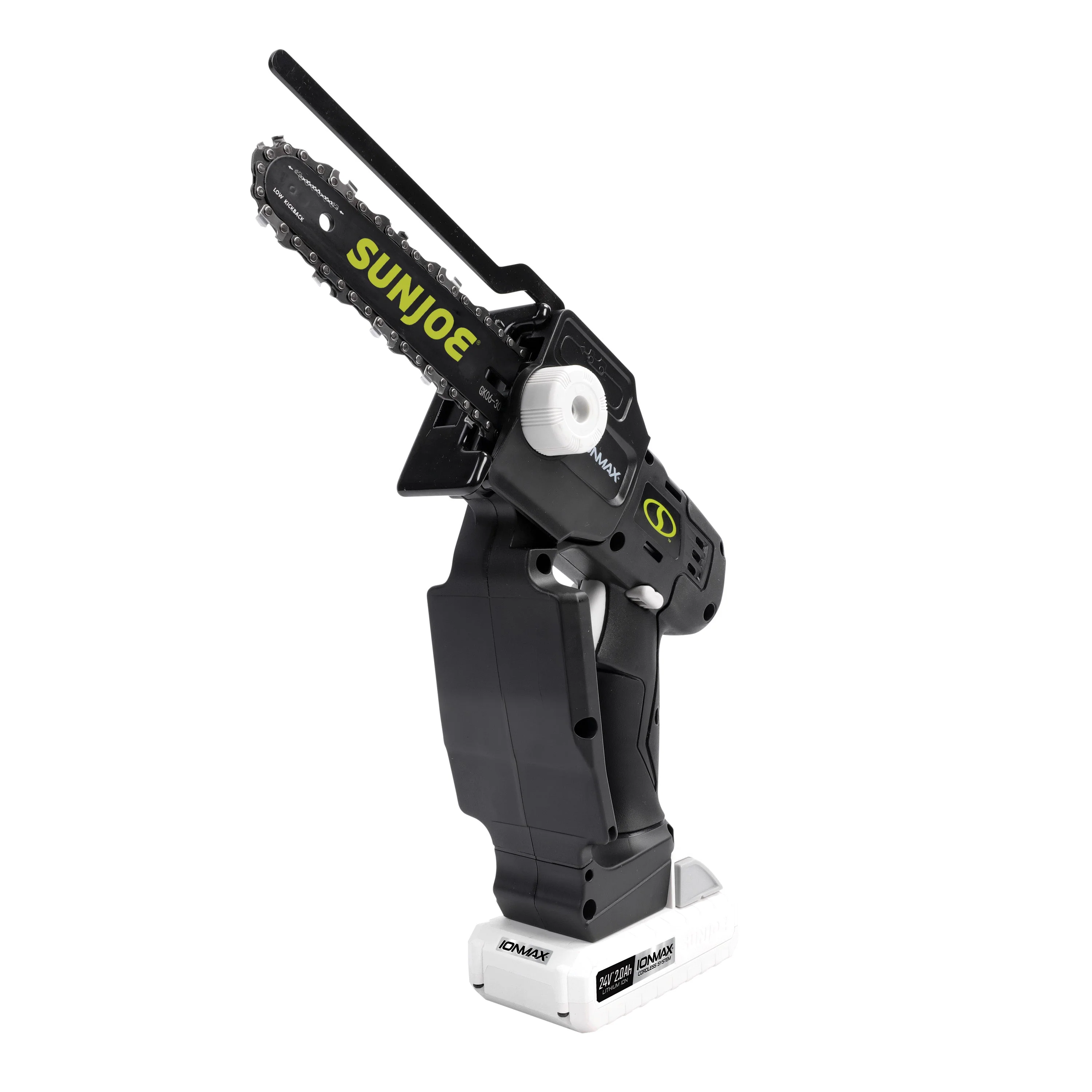 Sun Joe 24-Volt* IONMAX Cordless Telescoping Pole Pruning Saw Kit | 6-Inch | W/ 2.0-Ah Battery + Charger - Image 3