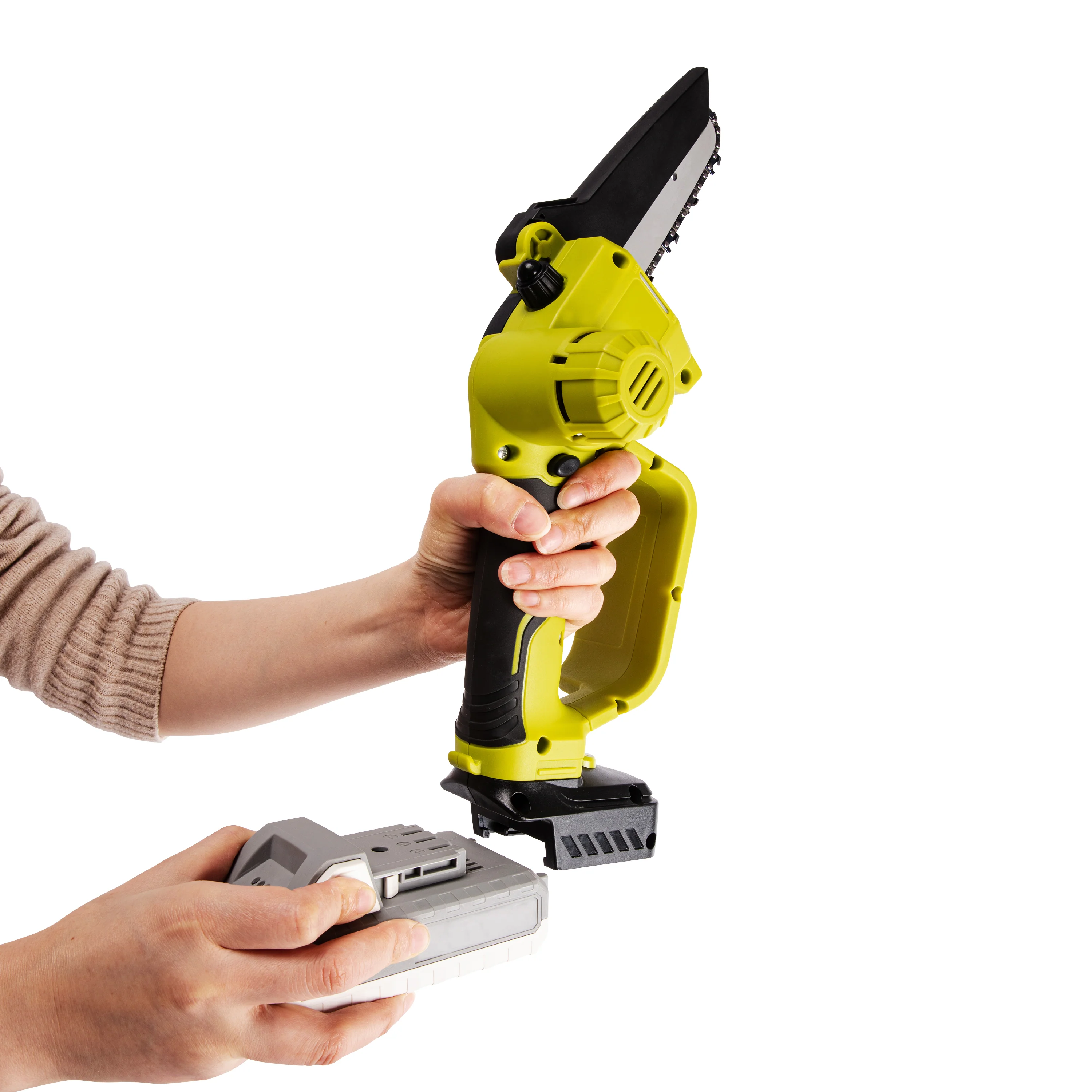 Sun Joe 24V-HCSWP-LTE 24-Volt* IONMAX Cordless Telescoping Pole Pruning Saw | 12-Ft Reach | 4000 RPM | W/ 2.0-Ah Battery + Charger - Image 5