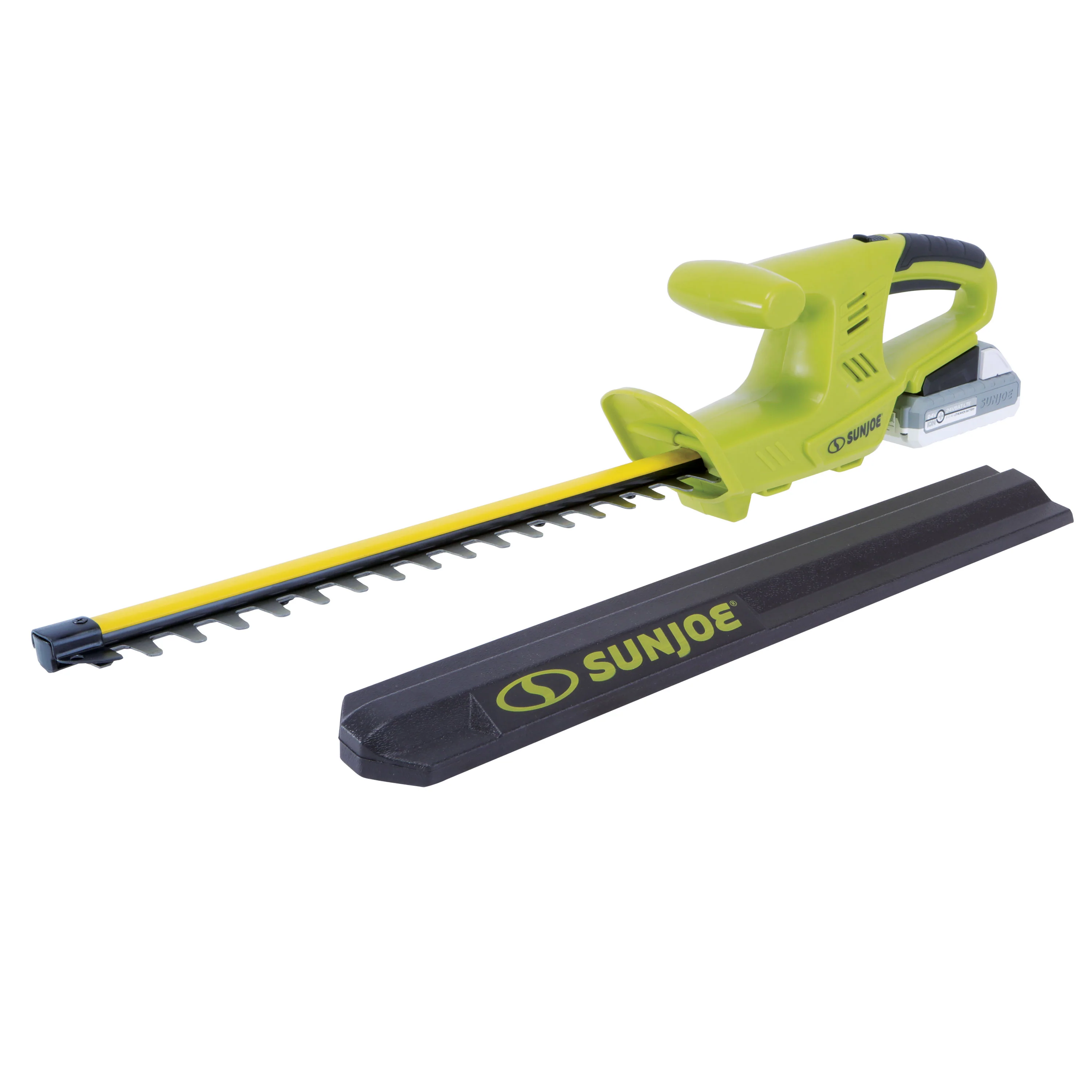 Sun Joe 24-Volt* Cordless Hedge Trimmer + Stringless Grass Trimmer | W/ 2.0-Ah Battery + Charger - Image 15