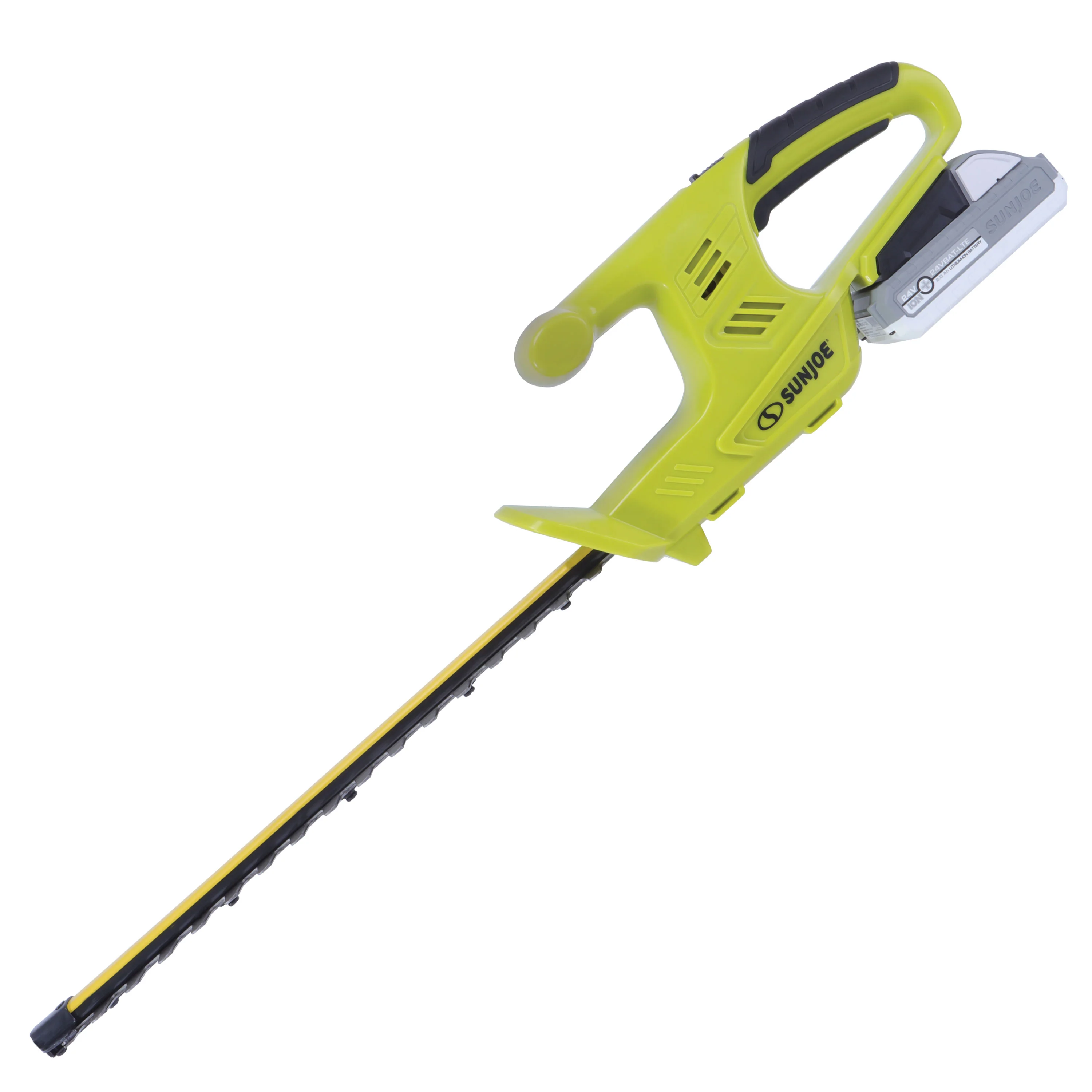 Sun Joe 24-Volt* Cordless Hedge Trimmer + Stringless Grass Trimmer | W/ 2.0-Ah Battery + Charger - Image 17