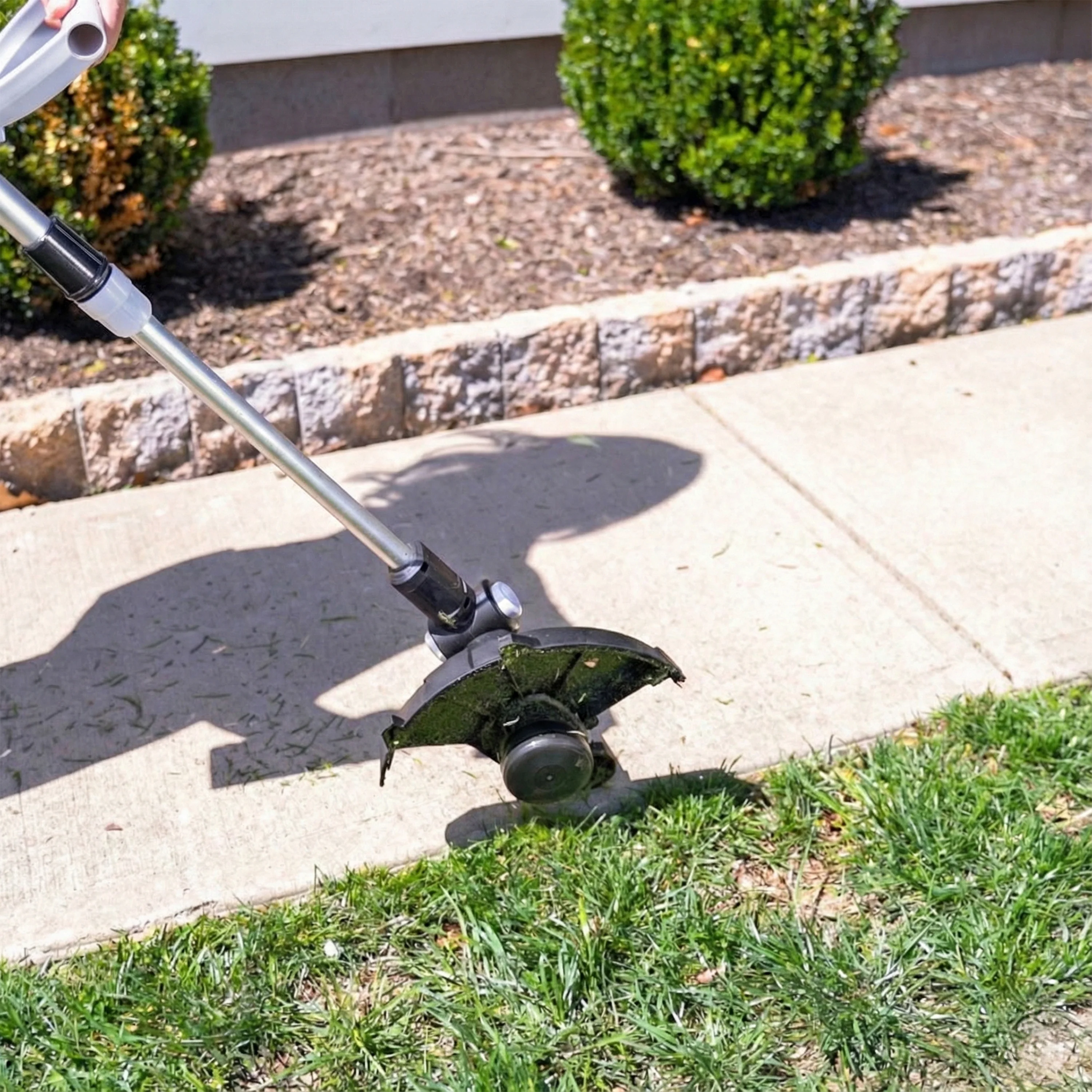 Sun Joe 24V-MTE-LTE 24-Volt* Cordless 3-in-1 Lawn Mower + String Trimmer + Edger | 5-Position Height Adjustment & Telescopic Pole | W/ 2.0-Ah Battery + Charger - Image 10