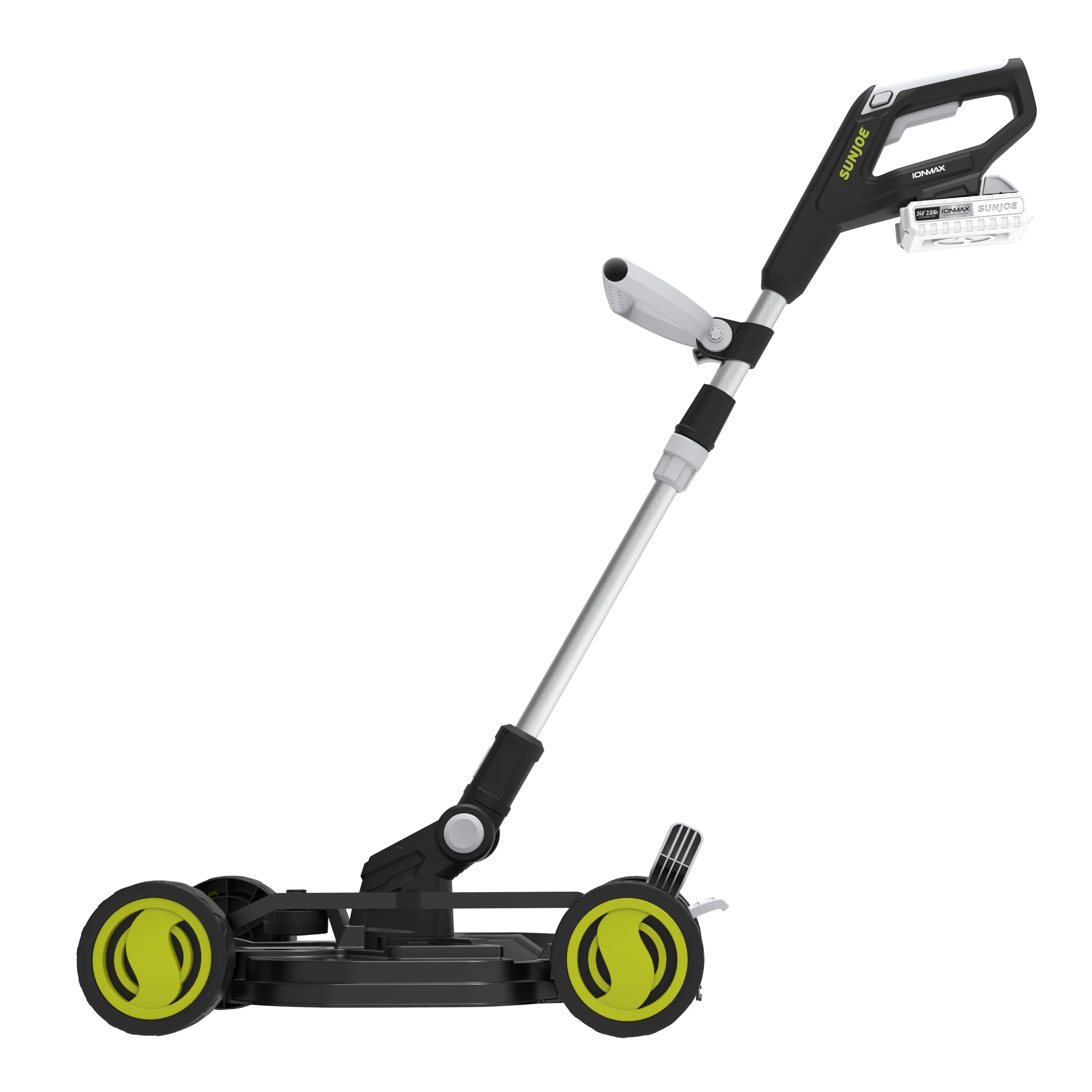 Sun Joe 24V-MTE-LTE 24-Volt* Cordless 3-in-1 Lawn Mower + String Trimmer + Edger | 5-Position Height Adjustment & Telescopic Pole | W/ 2.0-Ah Battery + Charger - Image 14