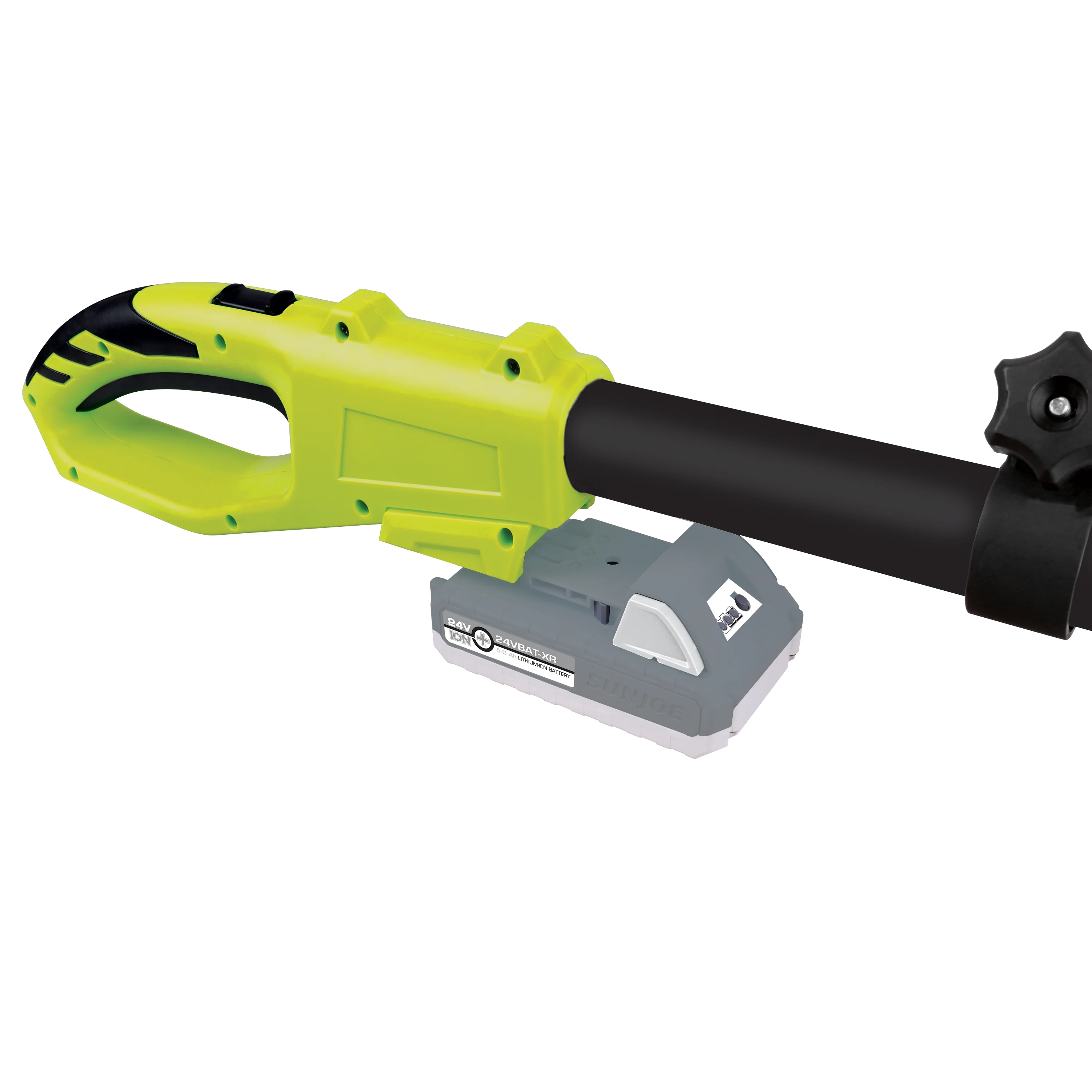Sun Joe 24V-MTWP4-LTE 24-Volt Cordless Interchangeable Multi-Tool | Leaf Blower + Hedger + Trimmer + Chainsaw | W/ 2 x 2.0-Ah Batteries + Charger - Image 13