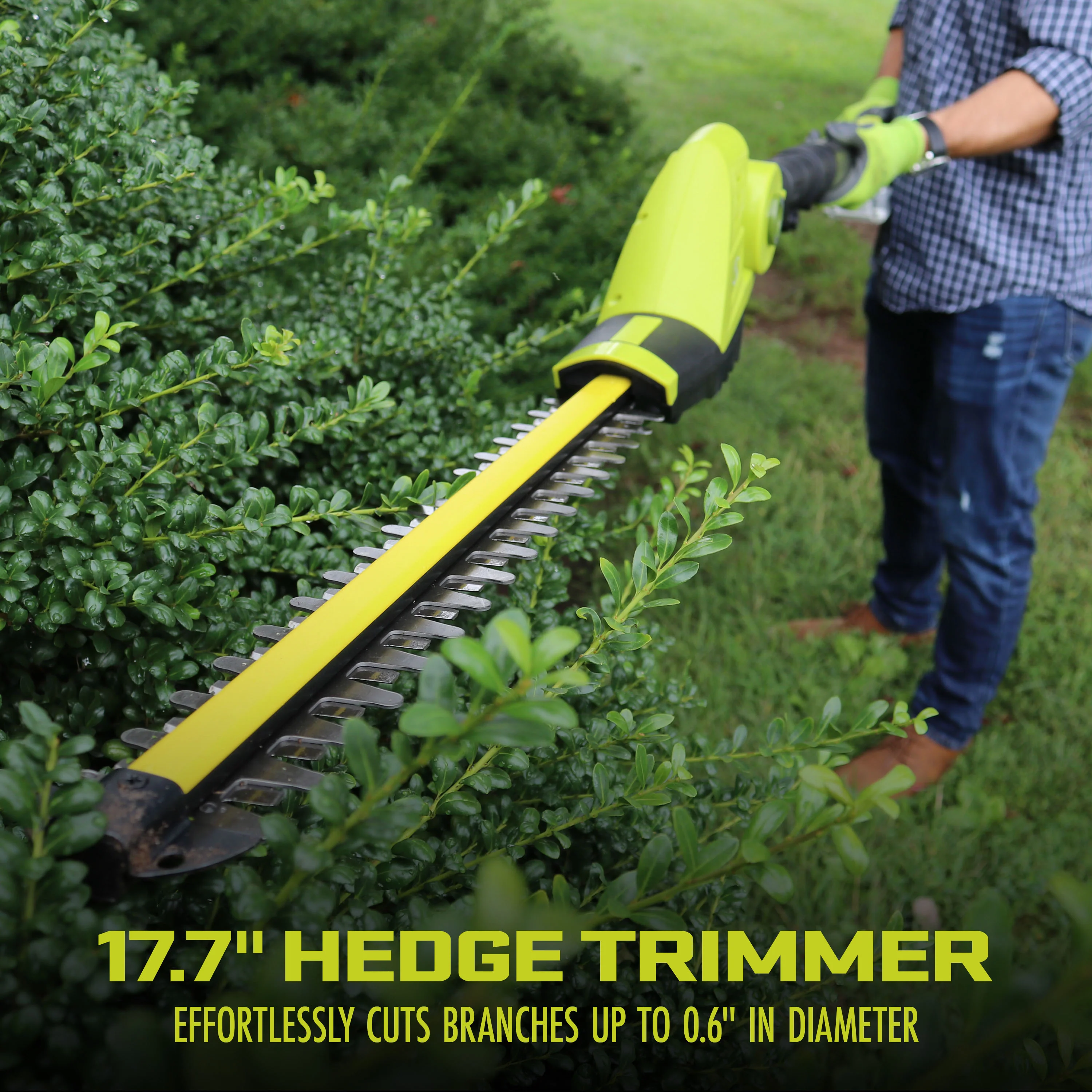 Sun Joe 24V-MTWP4-LTE 24-Volt Cordless Interchangeable Multi-Tool | Leaf Blower + Hedger + Trimmer + Chainsaw | W/ 2 x 2.0-Ah Batteries + Charger - Image 5