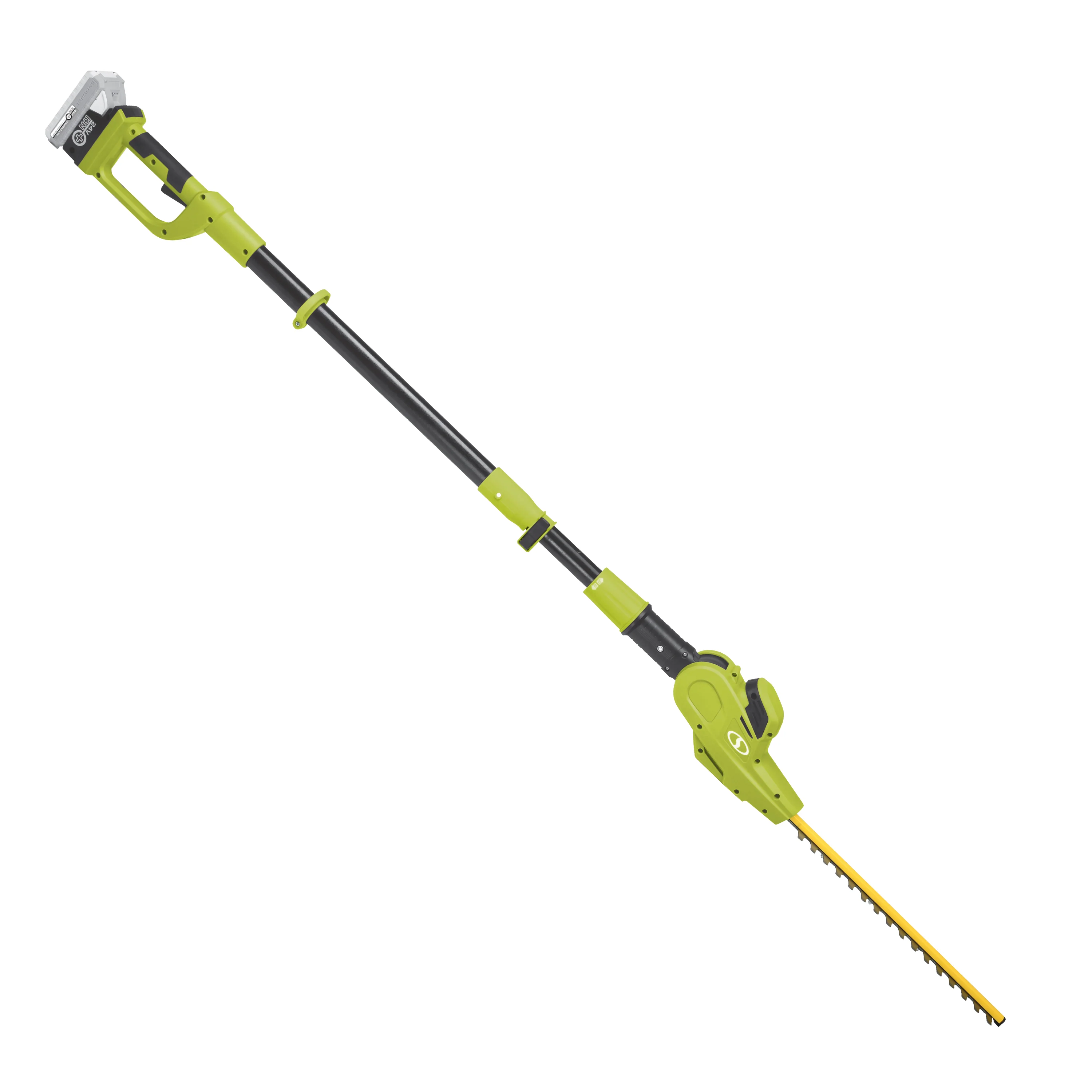 Sun Joe 24V-PHT17-LTE 24-Volt* IONMAX Cordless Pole Hedge Trimmer | 17-inch | W/ 2.0-Ah Battery + Charger - Image 5