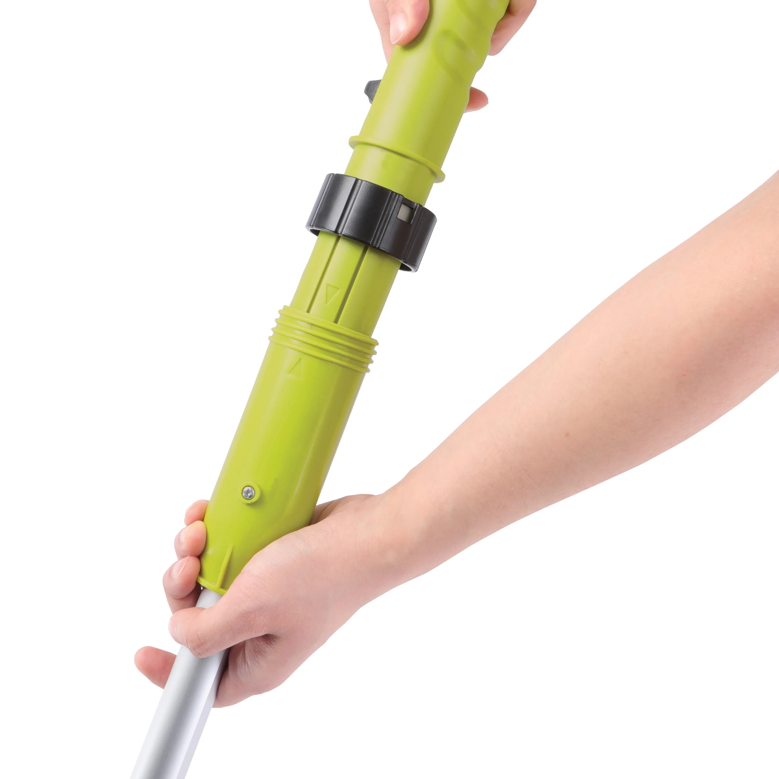 Sun Joe 24V-PWSCRB-LTW 24-Volt* IONMAX Cordless Heavy-Duty Indoor/Outdoor Power Scrubber | 4 Cleaning Attachments | Multi-Purpose 1000-OPM Oscillating Scrubber Head | For Grout, Tile, Bathtubs, Tire Rims & More | W/ 1.3-Ah Battery + Charger - Image 9