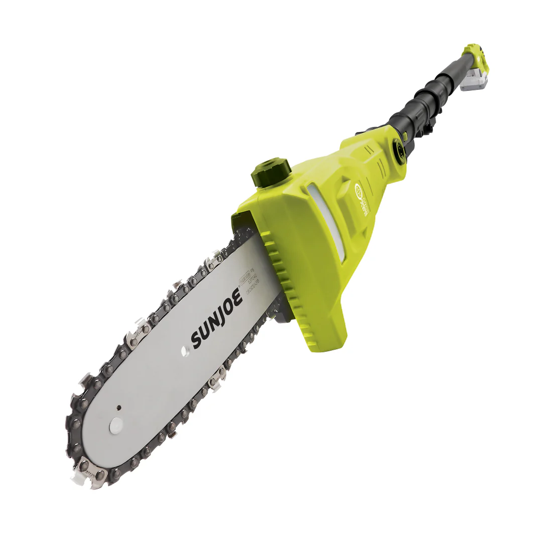 Sun Joe 24V-SAW-BDL 24-Volt IONMAX Chainsaw Bundle | W/ Chainsaw Kit, Pole Saw Kit, and Chainsaw Sharpener - Image 4