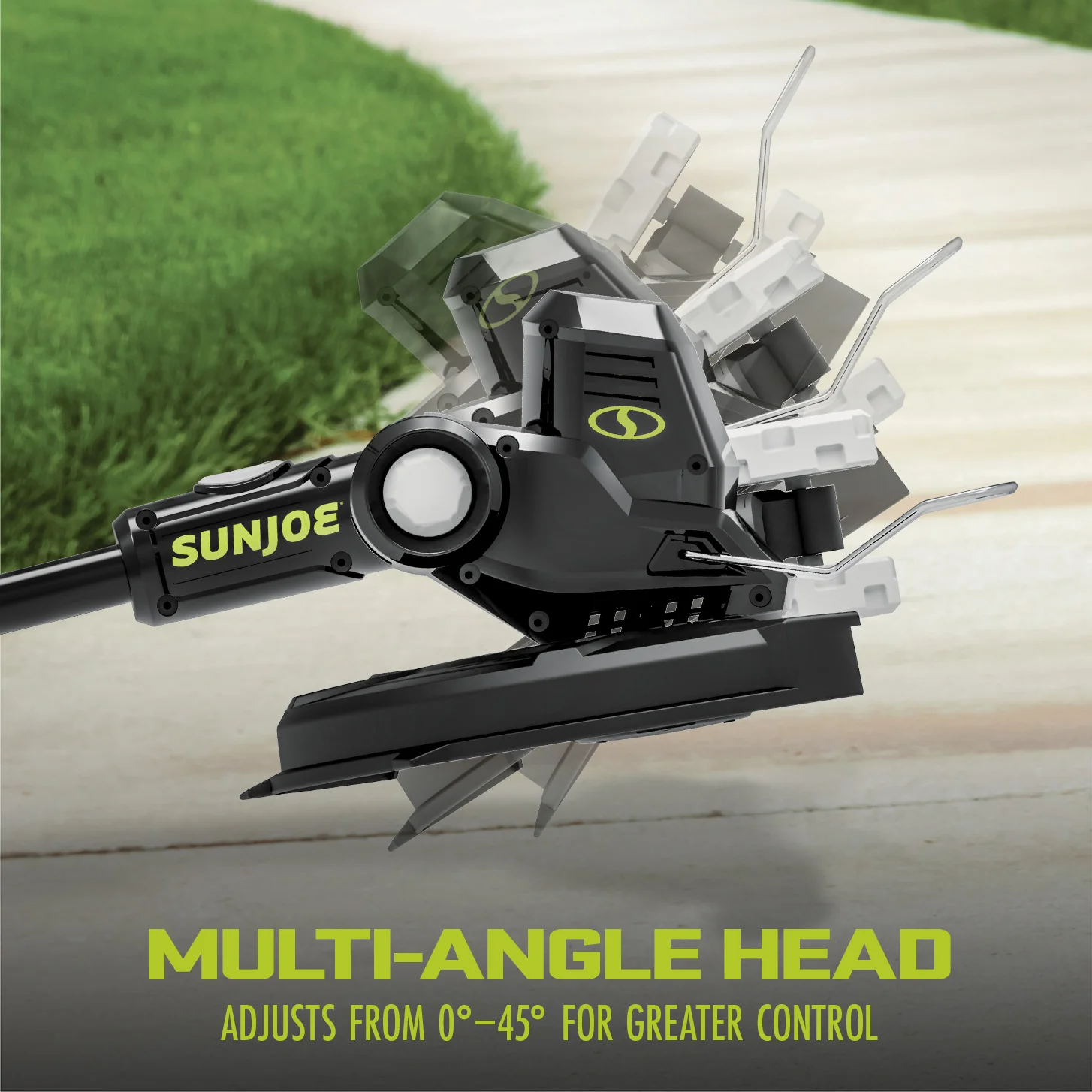 Sun Joe 24-Volt IONMAX Cordless String Trimmer | 12-Inch | Multi-Angle Head | Tool Only - Image 4