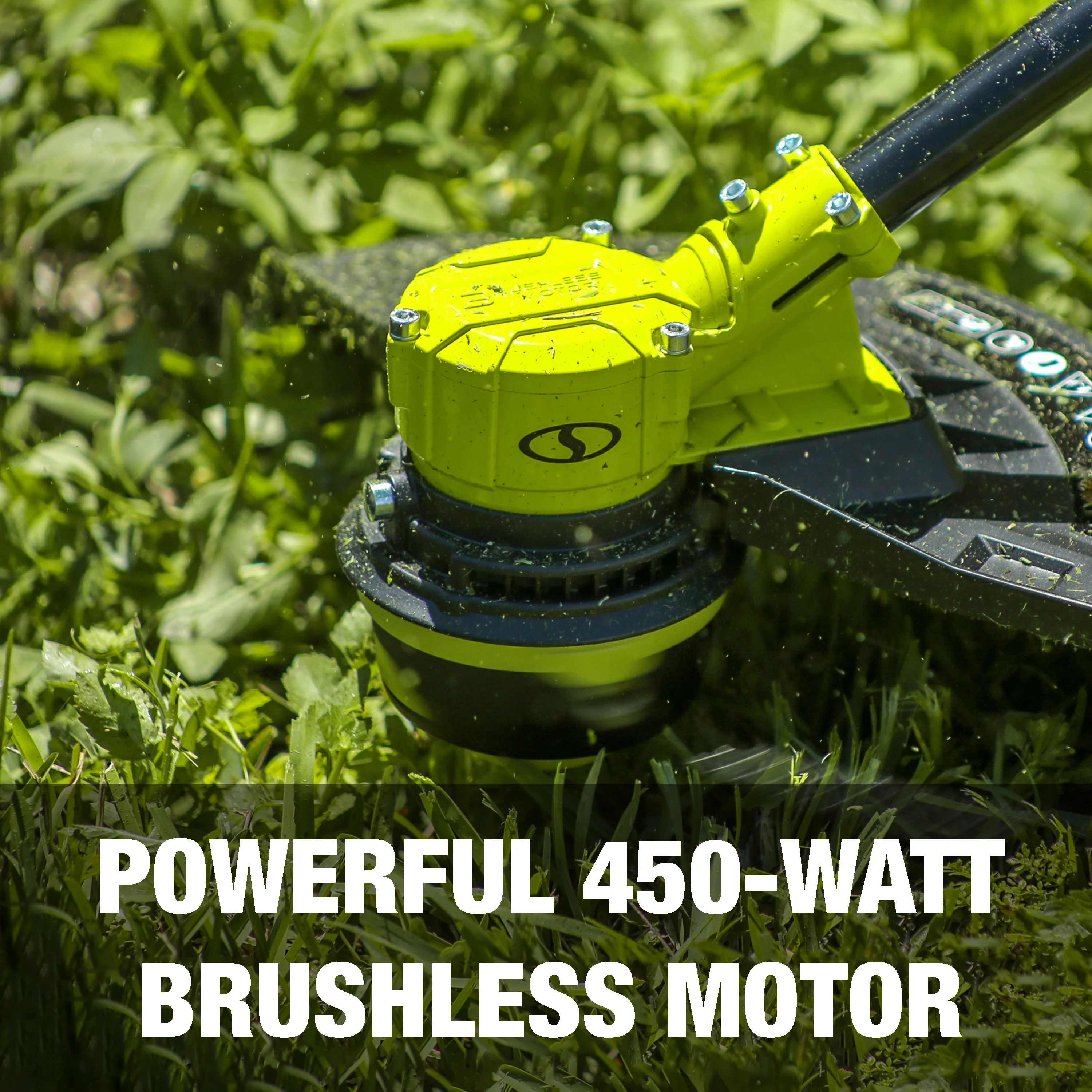 Sun Joe 24V-ST14B-CT 24-Volt IONMAX Cordless Dual Line String Trimmer | 14-Inch | Tool Only - Image 6