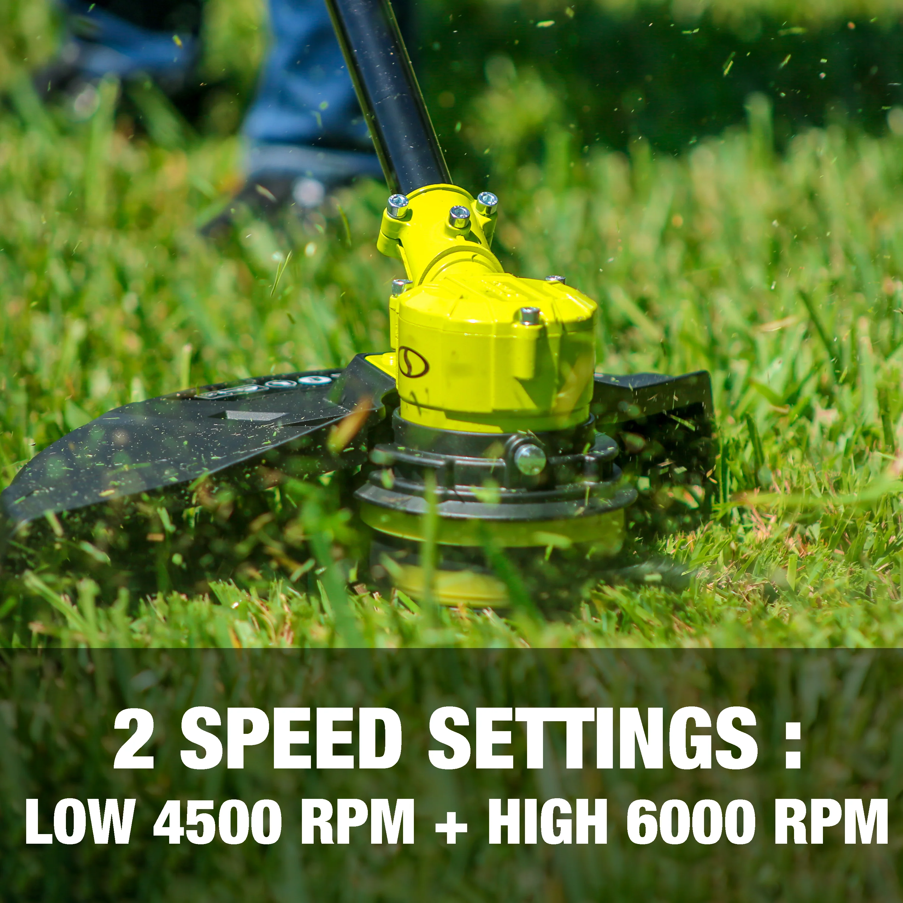 Sun Joe 24V-ST14B-CT 24-Volt IONMAX Cordless Dual Line String Trimmer | 14-Inch | Tool Only - Image 7