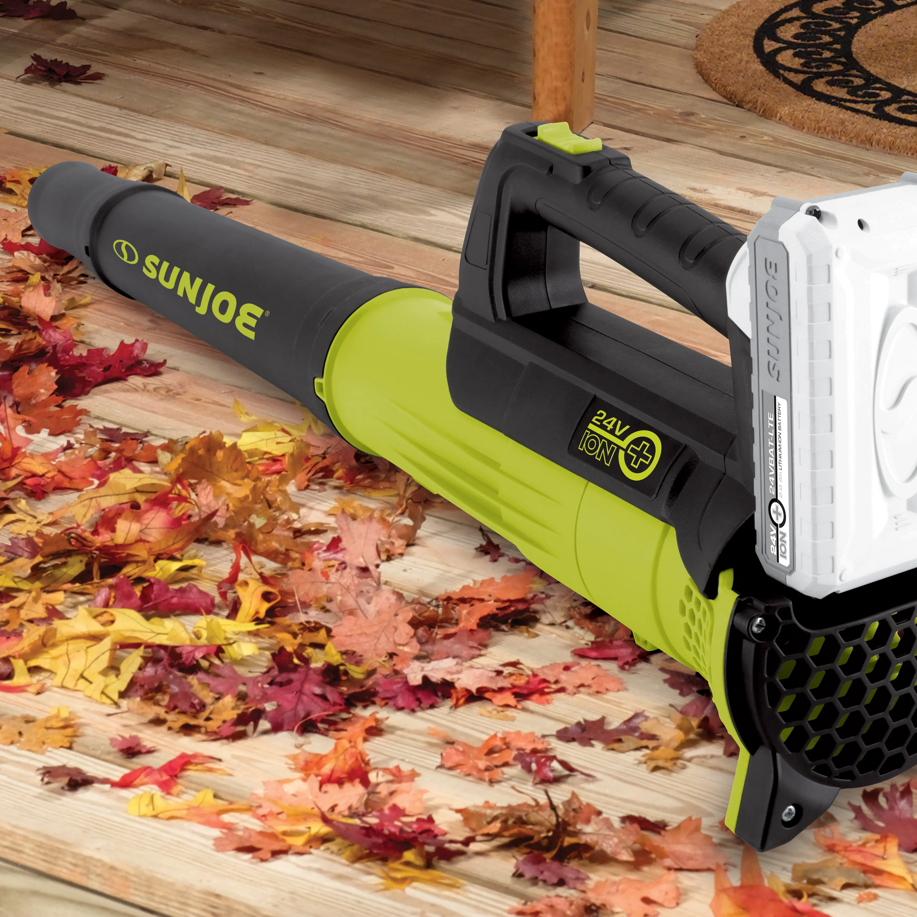 Sun Joe 24V-TB-GT50-LTE 24-Volt* IONMAX Cordless Grass Trimmer & Cordless Turbine Jet Blower Bundle | w/ 2.0-Ah Battery and Charger, Additional Nylon Grass Blades - Image 11