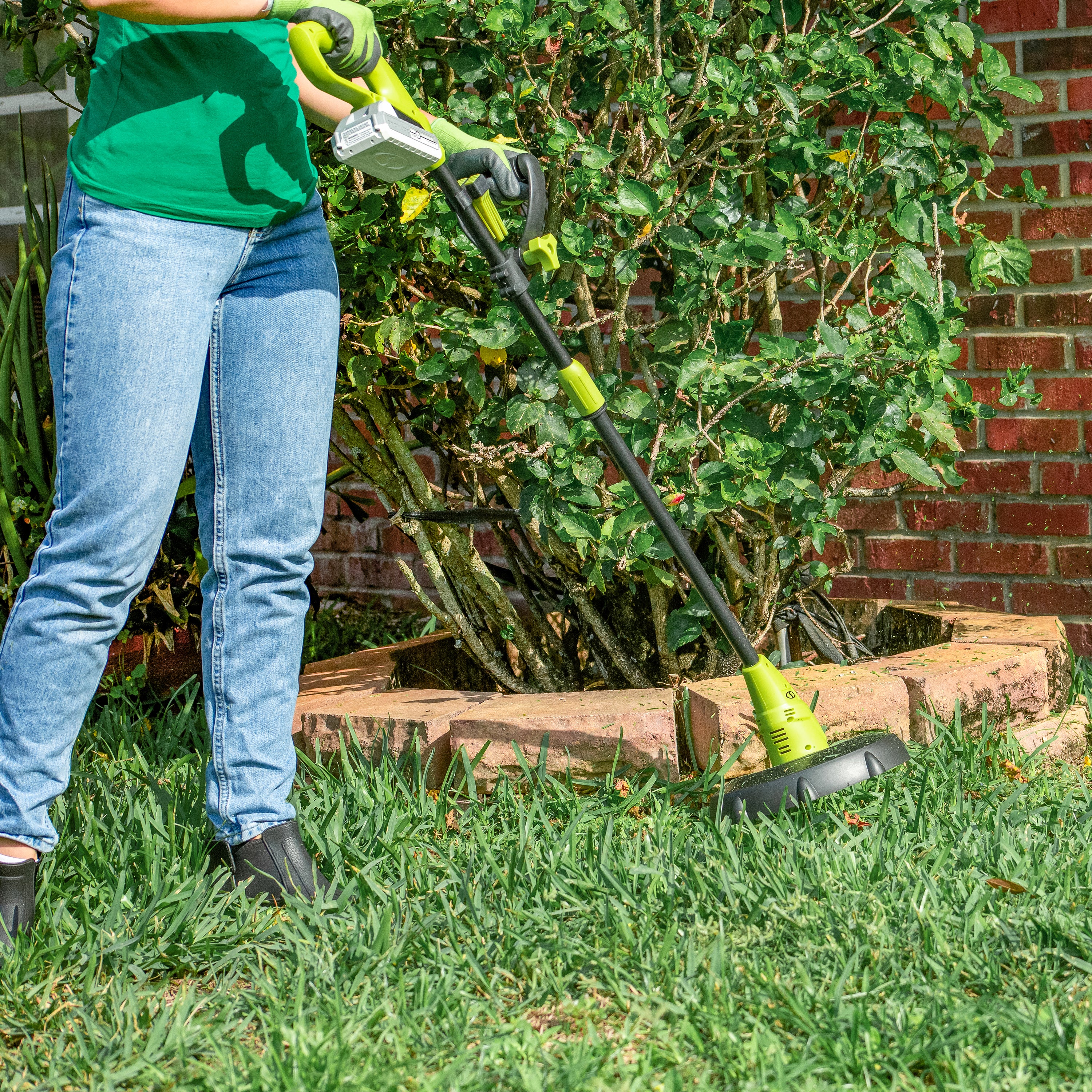 Sun Joe 24V-TB-GT50-LTE 24-Volt* IONMAX Cordless Grass Trimmer & Cordless Turbine Jet Blower Bundle | w/ 2.0-Ah Battery and Charger, Additional Nylon Grass Blades - Image 13