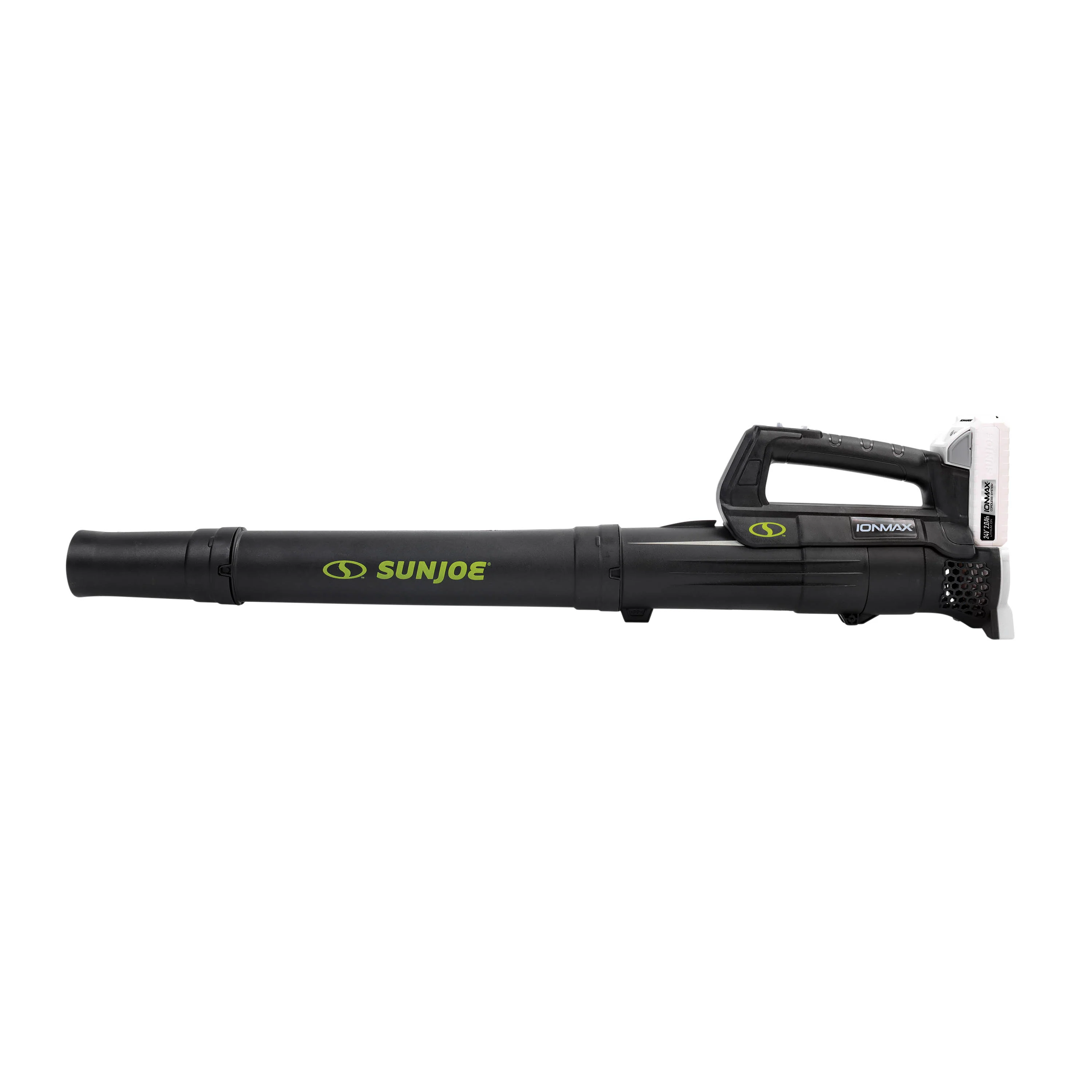 Sun Joe 24-Volt* IONMAX Cordless Compact Turbine Jet Blower | 100-MPH | 280-CFM | W/ 2 x 2.0-Ah Batteries + Dual-Port Charger - Image 10