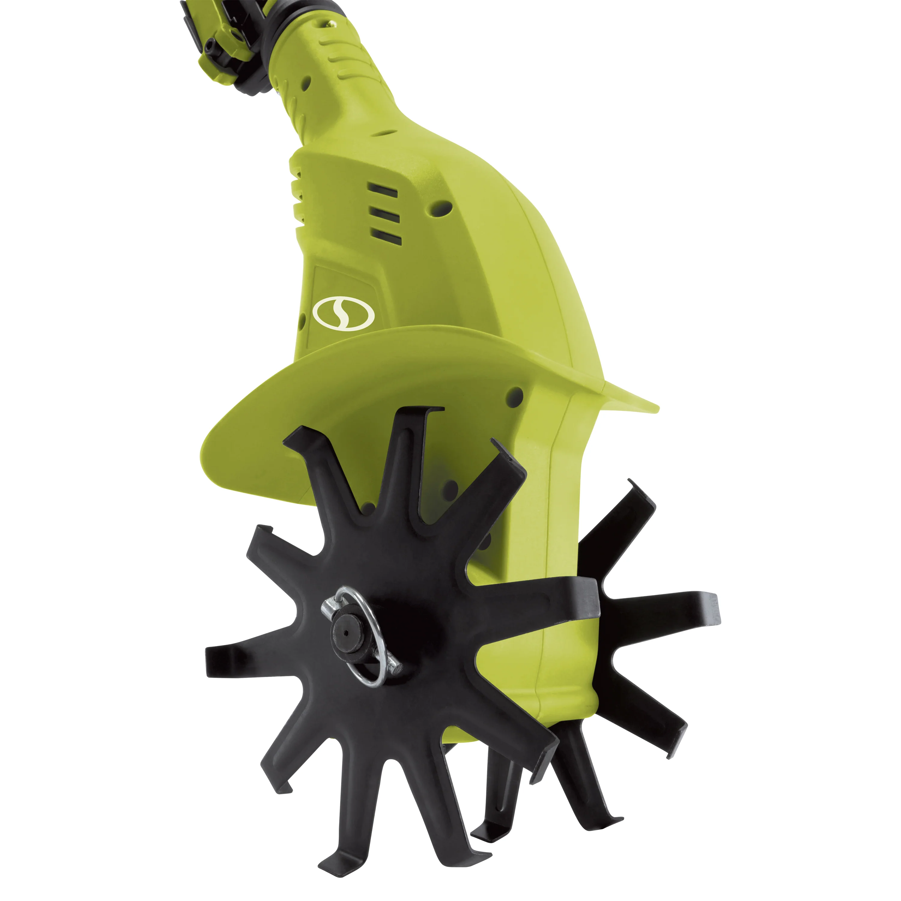 Sun Joe 24-Volt* IONMAX Cordless Garden Tiller + Cultivator Kit | 6-Inch Blade | W/ 2.0-Ah Battery + Charger (Green) - Image 11
