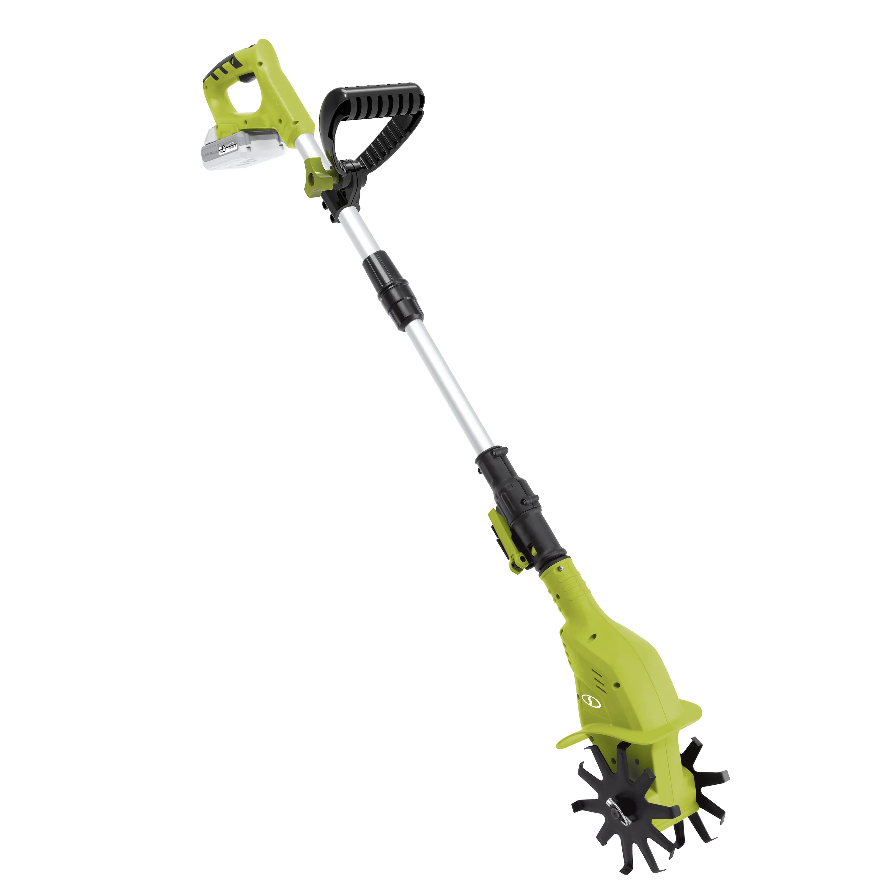 Sun Joe 24-Volt* IONMAX Cordless Garden Tiller + Cultivator Kit | 6-Inch Blade | W/ 2.0-Ah Battery + Charger (Green) - Image 16