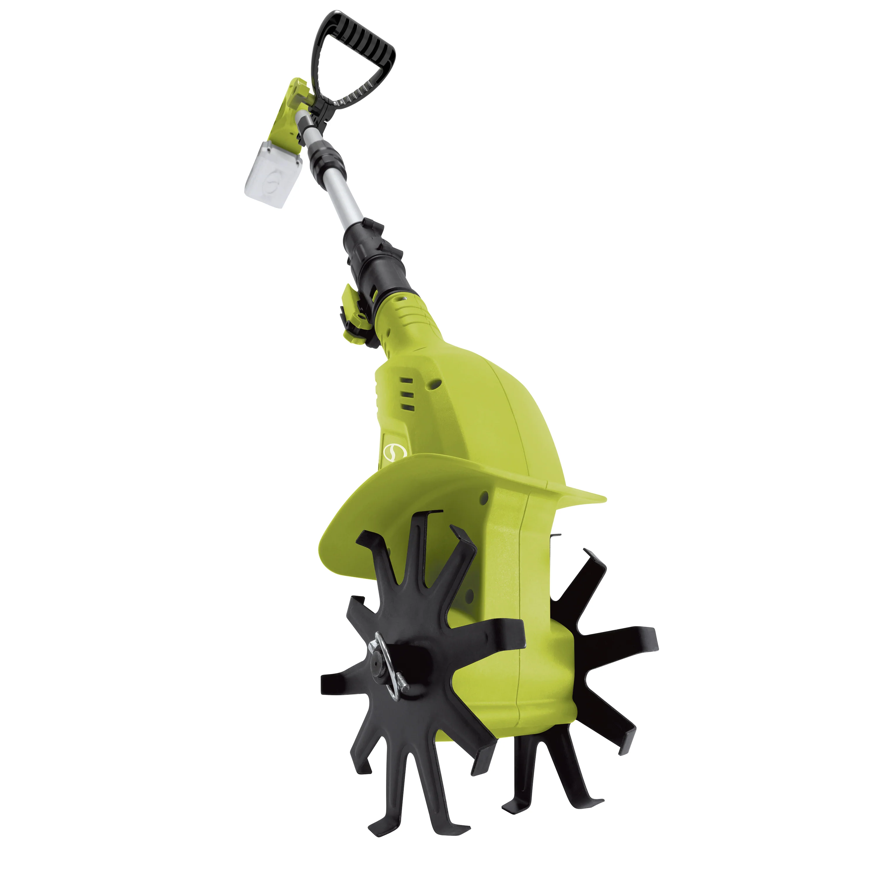 Sun Joe 24-Volt* IONMAX Cordless Garden Tiller + Cultivator Kit | 6-Inch Blade | W/ 2.0-Ah Battery + Charger (Green) - Image 2