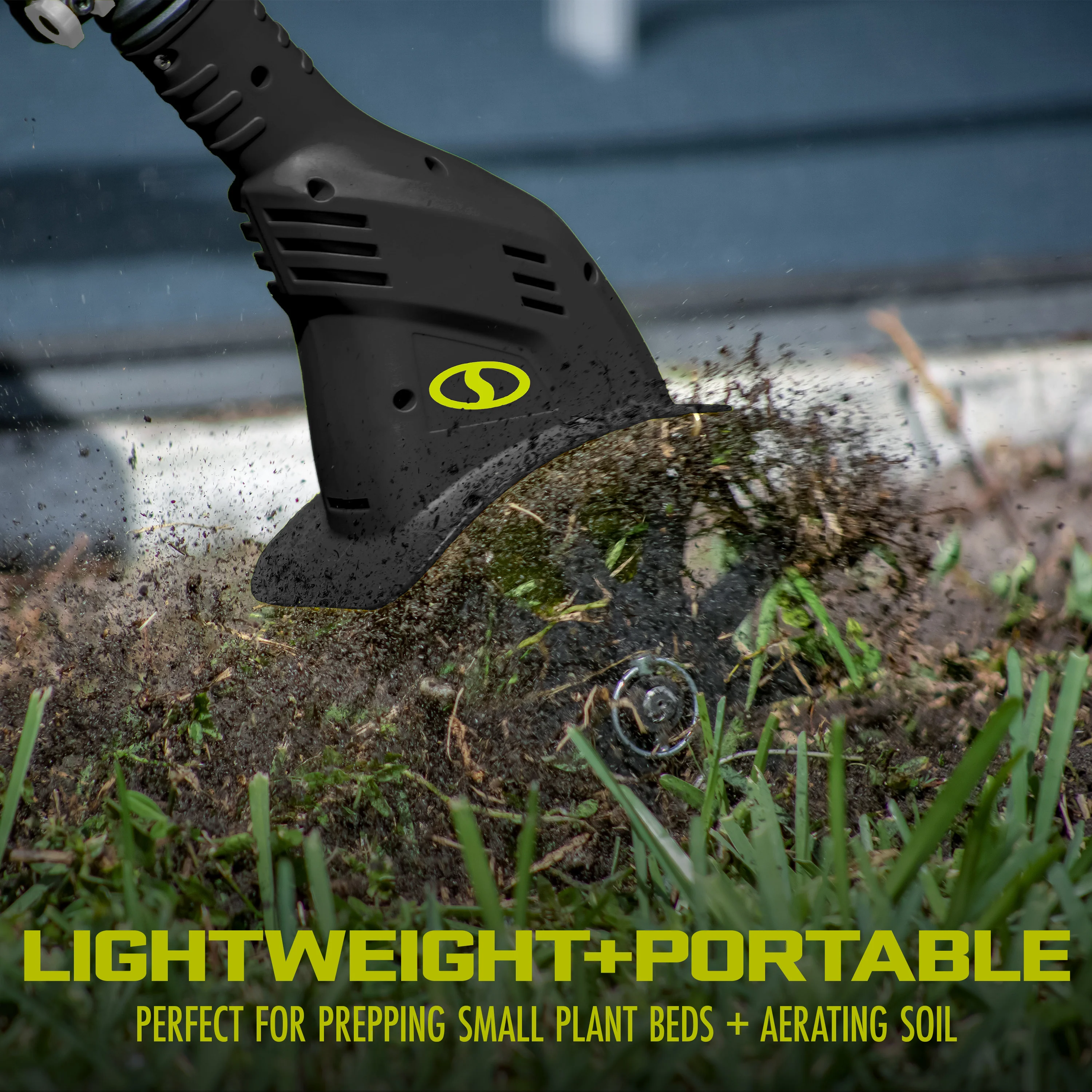 Sun Joe 24-Volt IONMAX Cordless Garden Tiller + Cultivator | Tool Only - Image 5