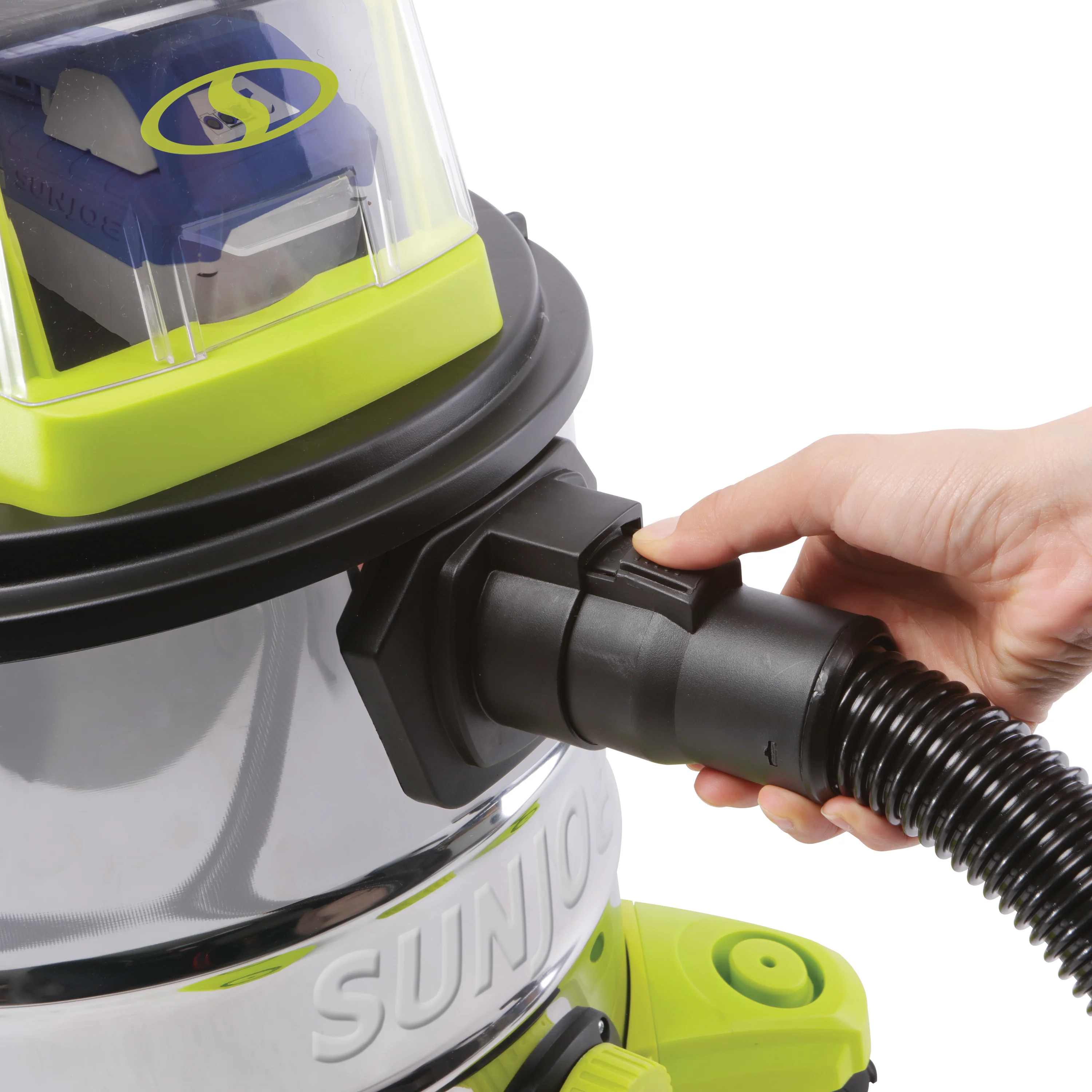 Sun Joe 24-Volt IONMAX Cordless Portable Stainless Steel Wet/Dry Vacuum | 5.3 Gal | Tool Only - Image 7