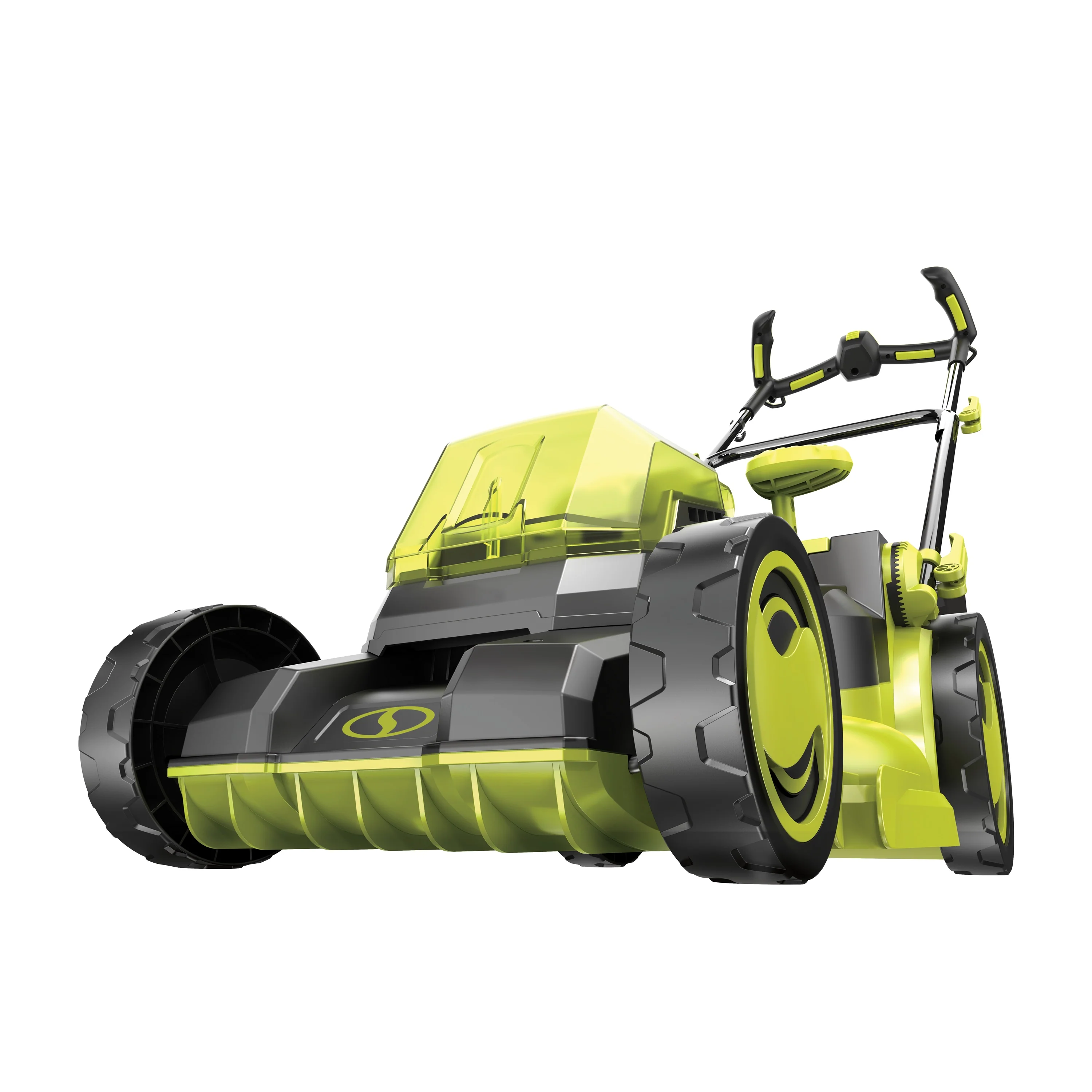 Sun Joe 24V-X2-16LM-CT 48-Volt IONMAX Cordless Brushless Lawn Mower | W/ 12-Gallon Collection Bag | 16-Inch | Comfort Grip | One Touch 6-Position Height Adjustment | Tool Only - Image 2