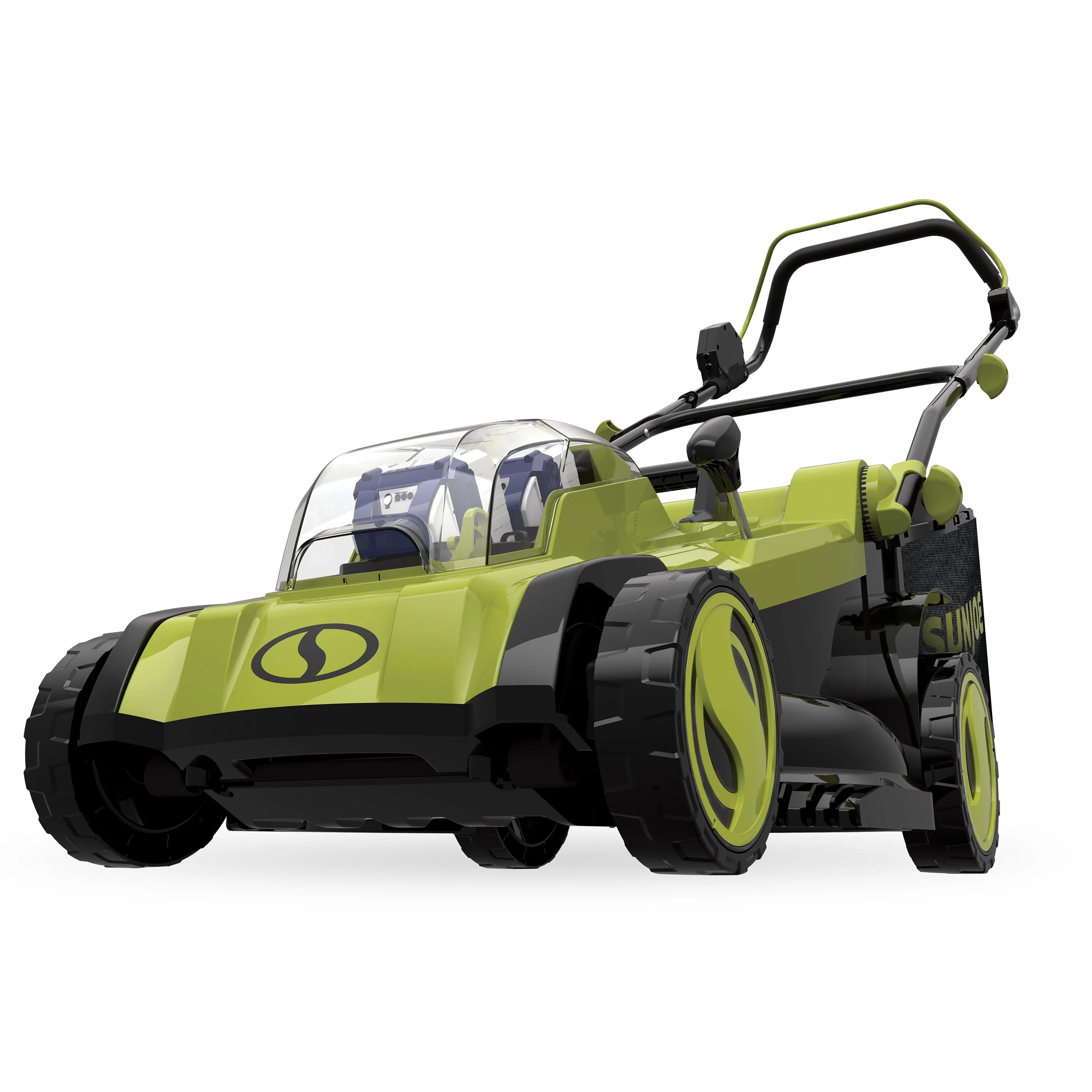 Sun Joe 48-Volt* IONMAX Cordless Lawn Mower Kit W/ Collection Bag | 17-inch | 6-Position | W/ 2 x 4.0-Ah Batteries + Charger - Image 14