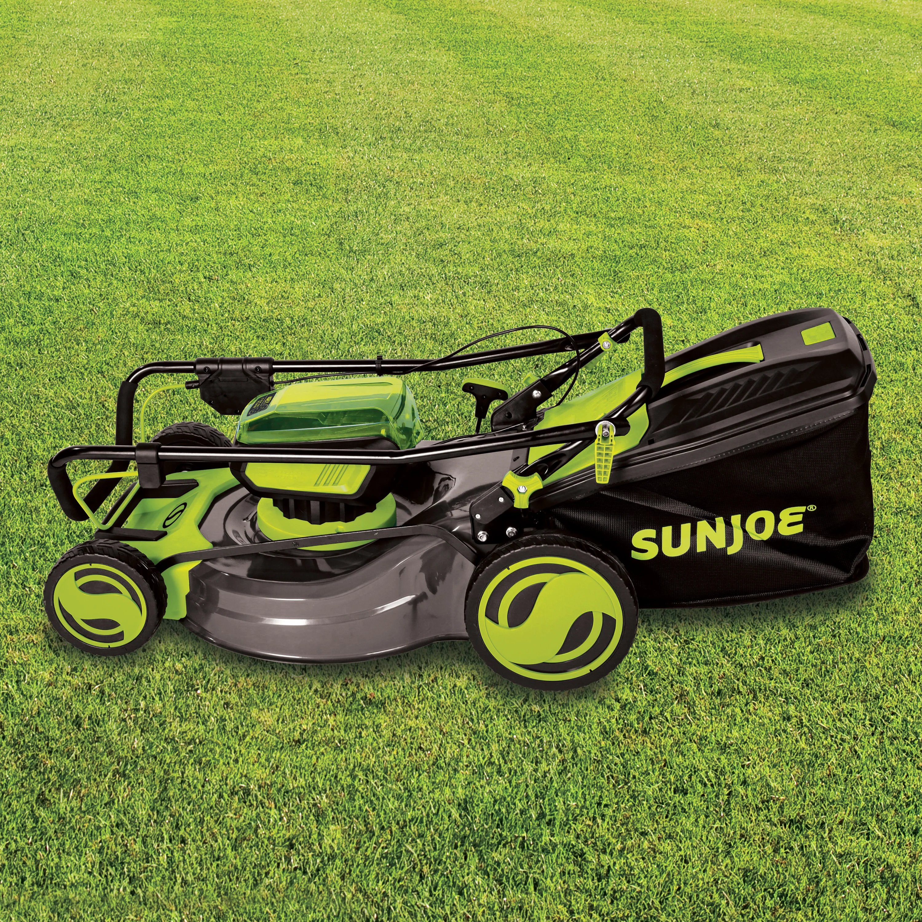 Sun Joe 24V-X2-21LM-CT 48-Volt IONMAX Cordless Lawn Mower W/ Collection Bag | 20-inch | 7-Position | Tool Only - Image 7