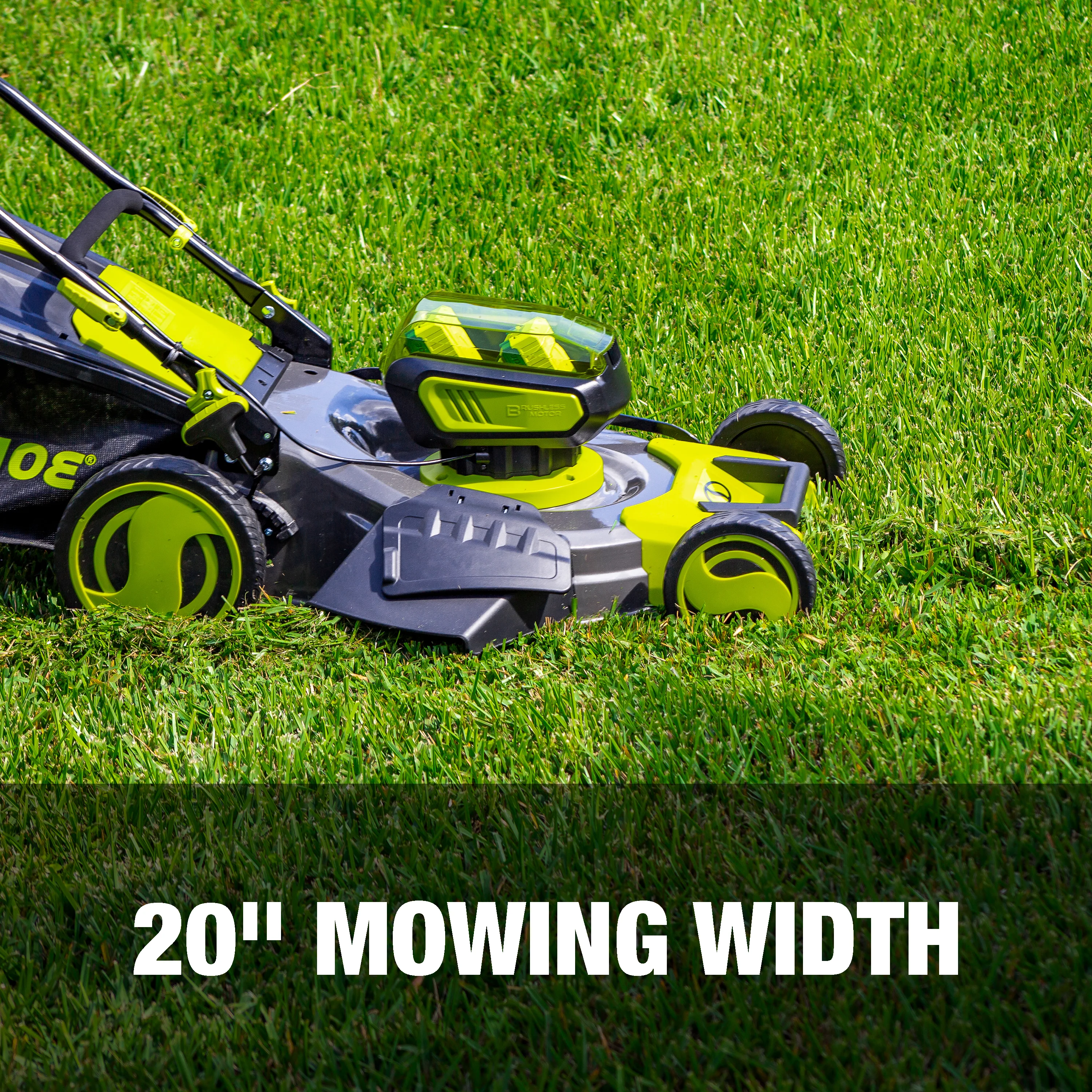 Sun Joe 24V-X2-21LMSP-CT 48-Volt IONMAX Cordless Self Propelled Lawn Mower | W/ Collection Bag | 21-Inch | 7-Position | Tool Only - Image 4
