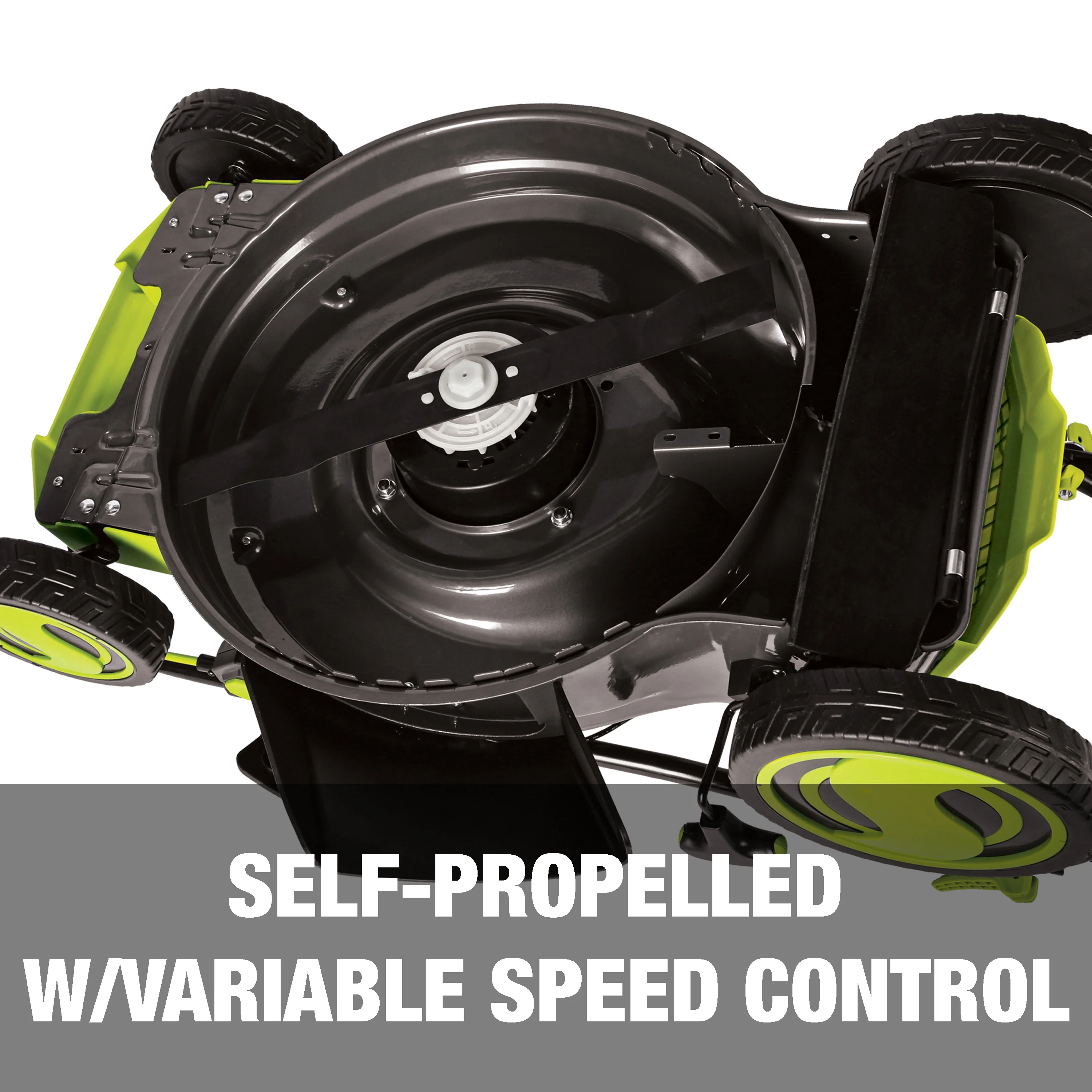 Sun Joe 24V-X2-21LMSP-CT 48-Volt IONMAX Cordless Self Propelled Lawn Mower | W/ Collection Bag | 21-Inch | 7-Position | Tool Only - Image 6
