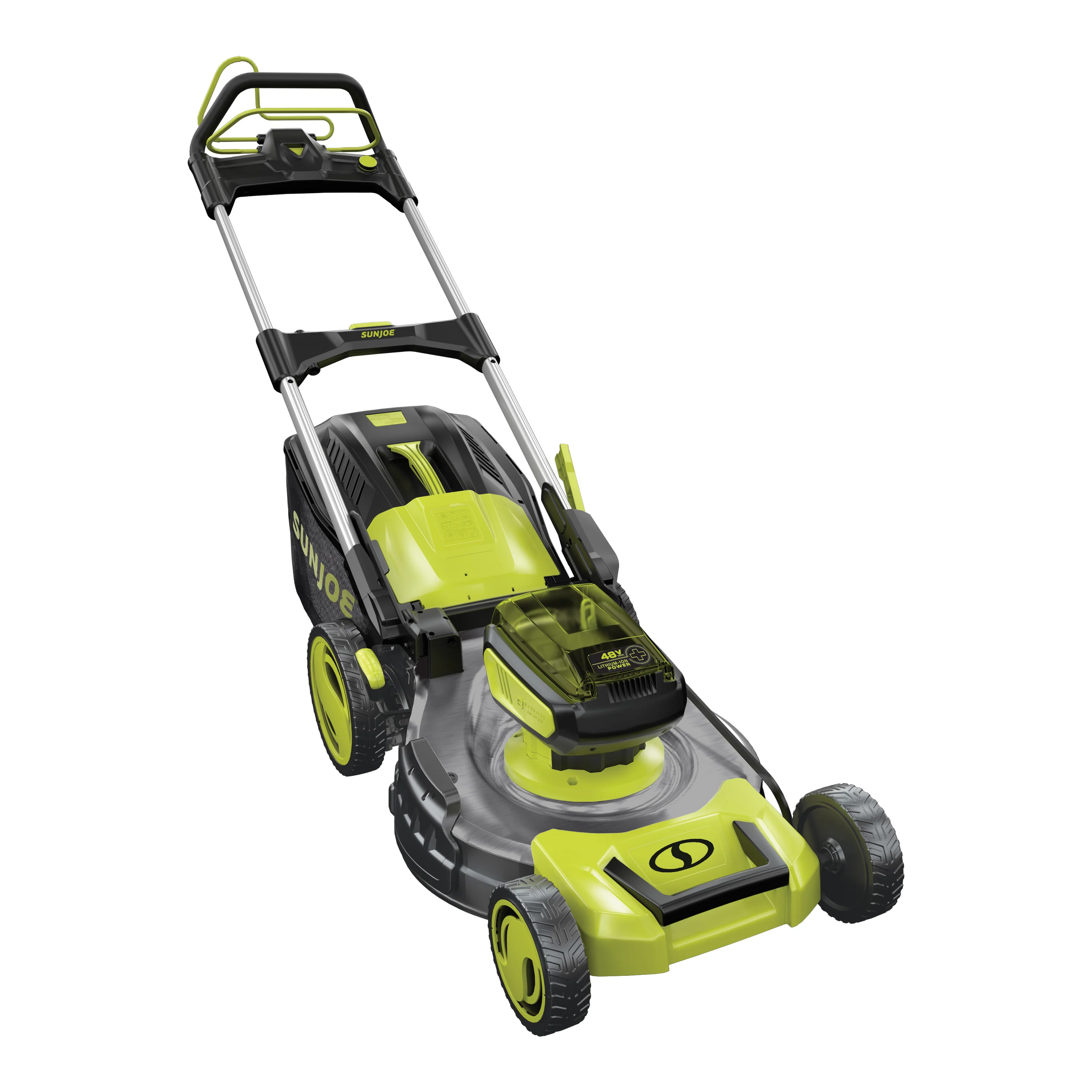 Sun Joe 24V-X2-21LMSP-CT 48-Volt IONMAX Cordless Self Propelled Lawn Mower | W/ Collection Bag | 21-Inch | 7-Position | Tool Only - Image 7