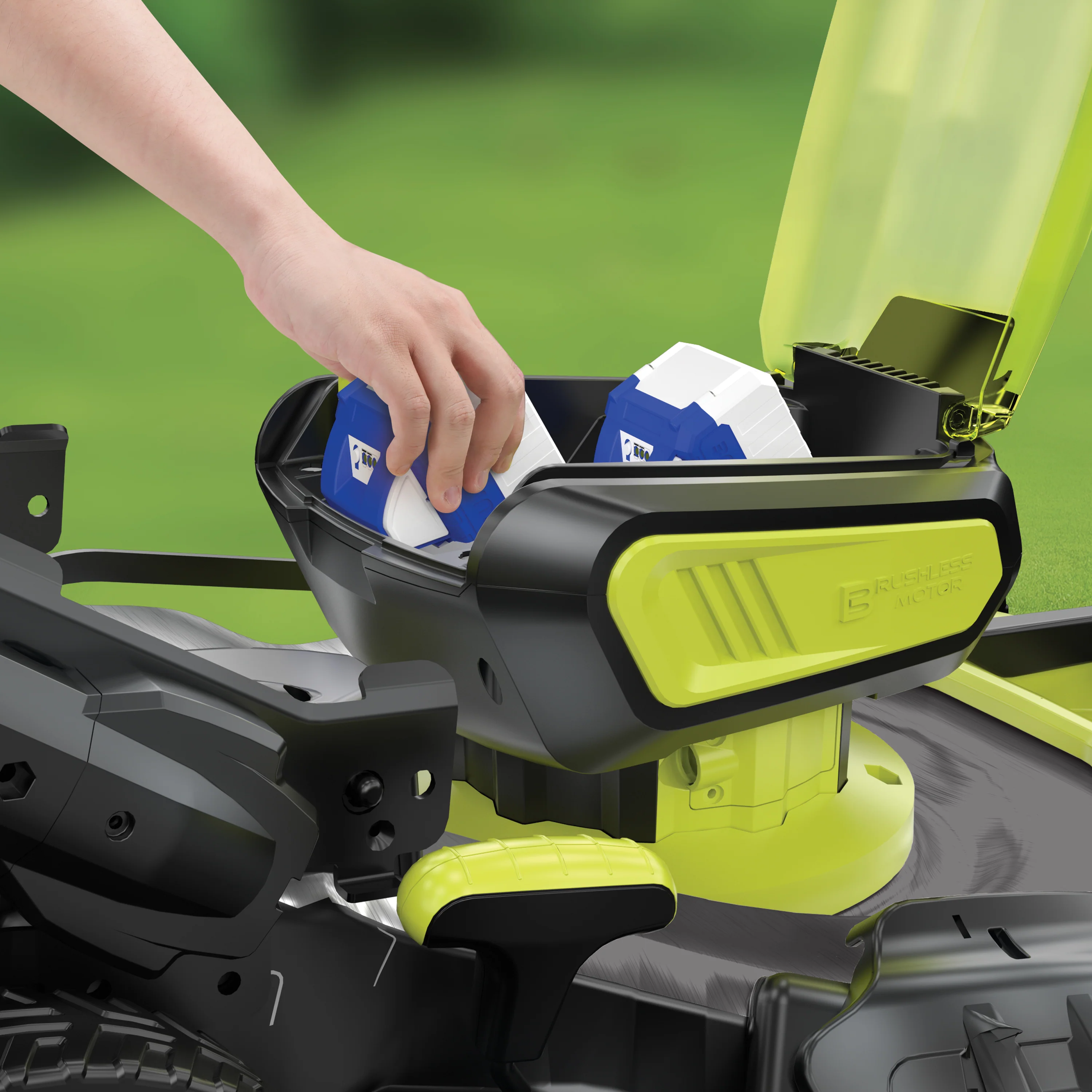 Sun Joe 24V-X2-21LMSP-CT 48-Volt IONMAX Cordless Self Propelled Lawn Mower | W/ Collection Bag | 21-Inch | 7-Position | Tool Only - Image 9