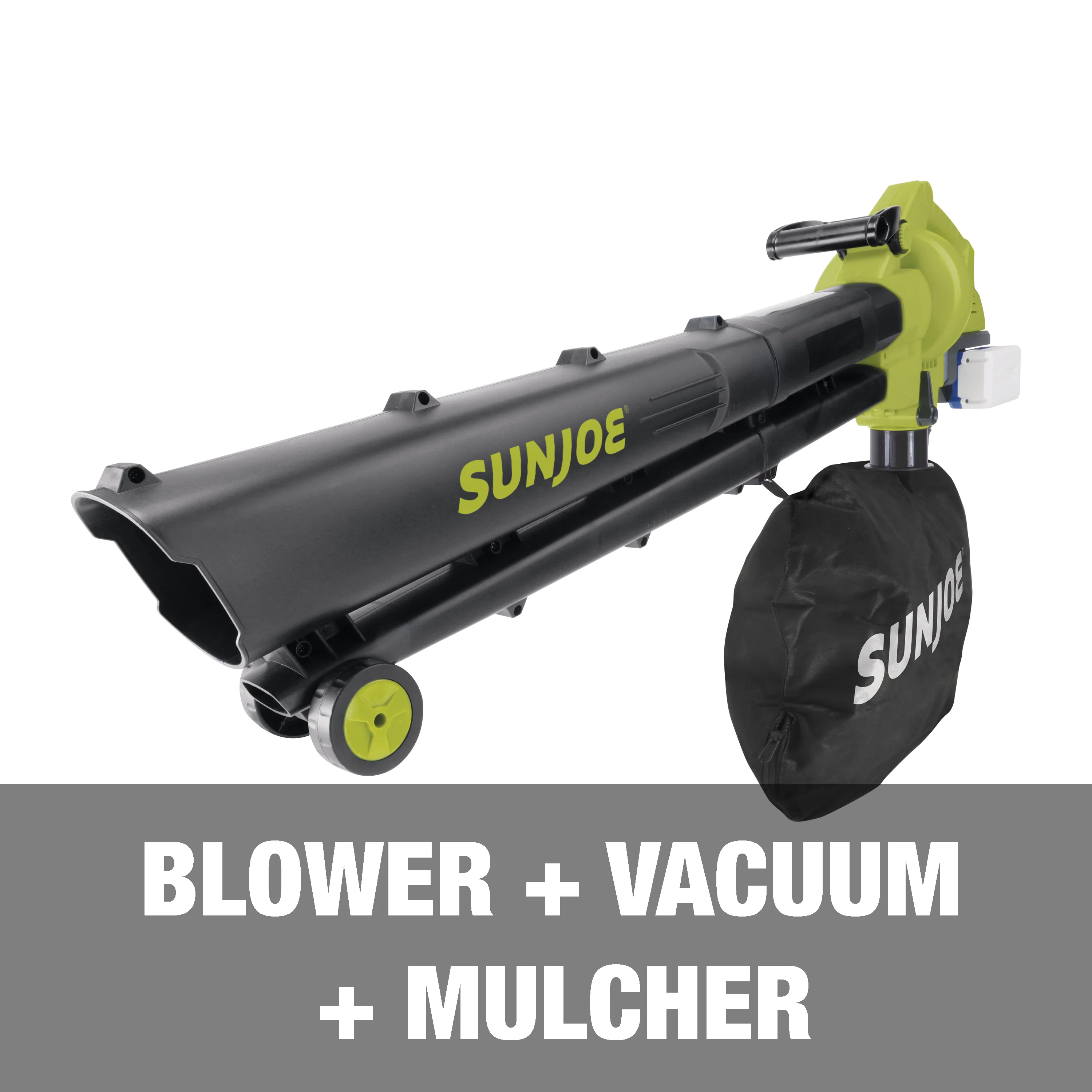 Sun Joe 24V-X2-BVM143-CT 48-Volt IONMAX Cordless Leaf Blower Vacuum Mulcher | 155-MPH | 388-CFM | Tool Only - Image 6