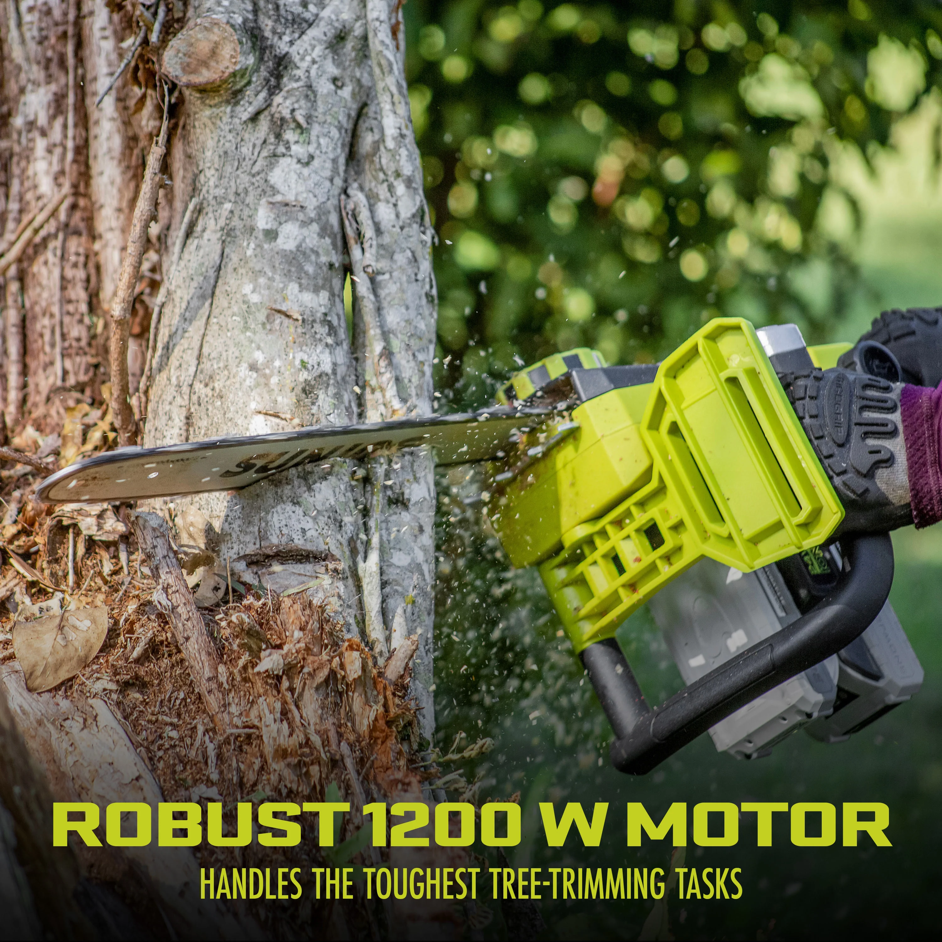Sun Joe 24V-X2-CS16-CT 48-Volt IONMAX Cordless Chain Saw | 16-inch | Tool Only - Image 4