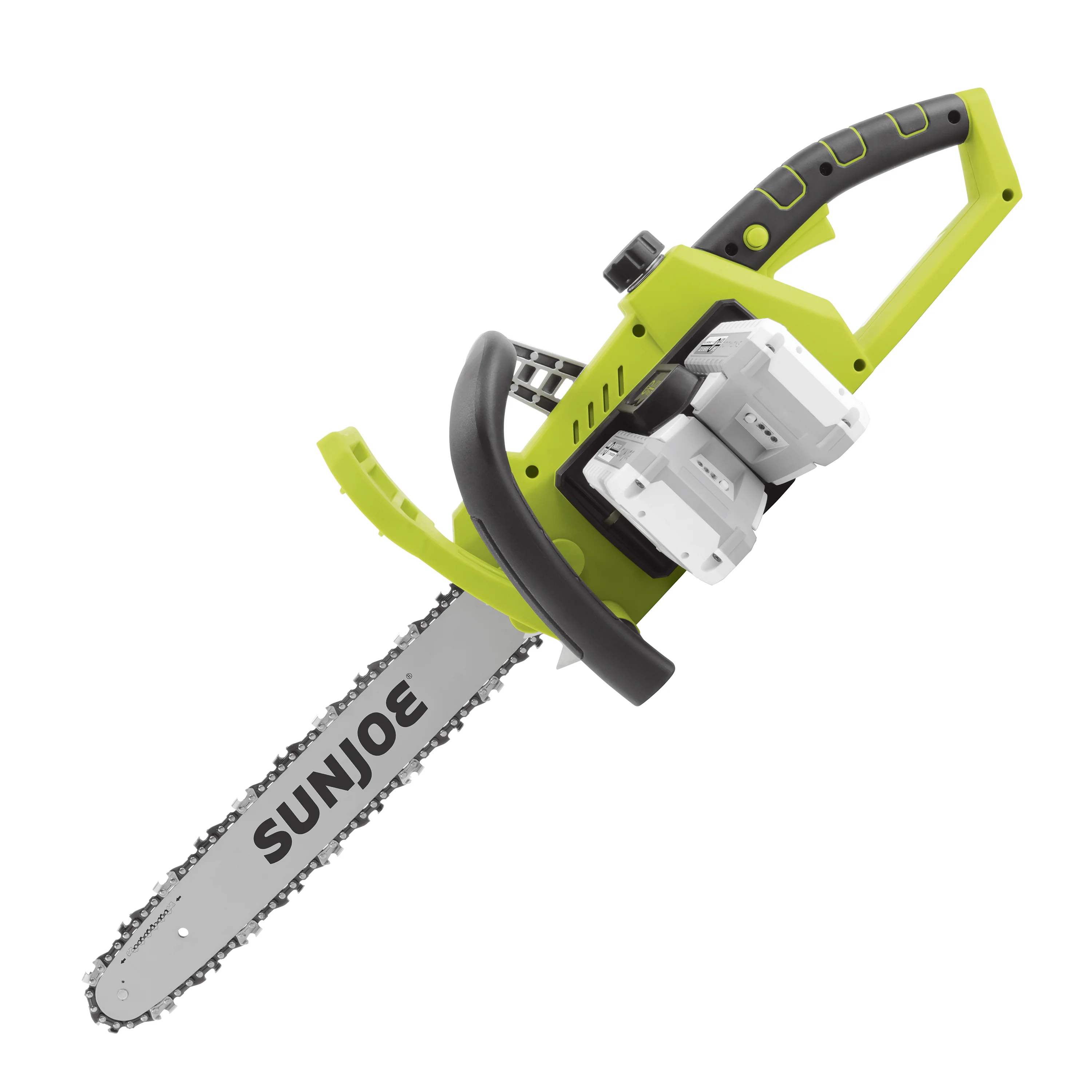 Sun Joe 48-Volt* IONMAX Cordless Chain Saw Kit | 16-inch | W/ 2 x 2.0-Ah Batteries + Charger - Image 13