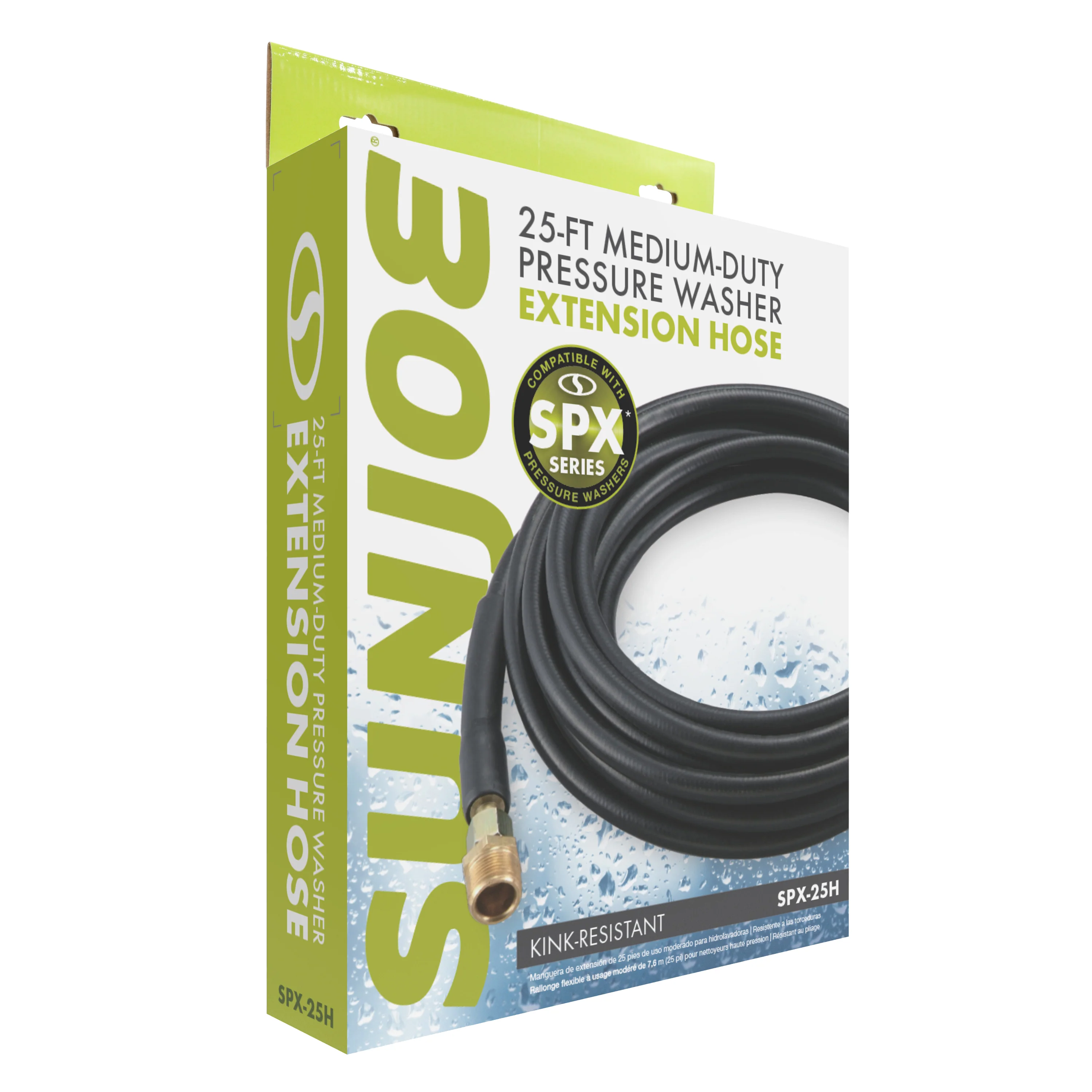 Sun Joe SPX-25H 25-FT Medium-Duty Pressure Washer Extension Hose for SPX Series and Others - Image 3