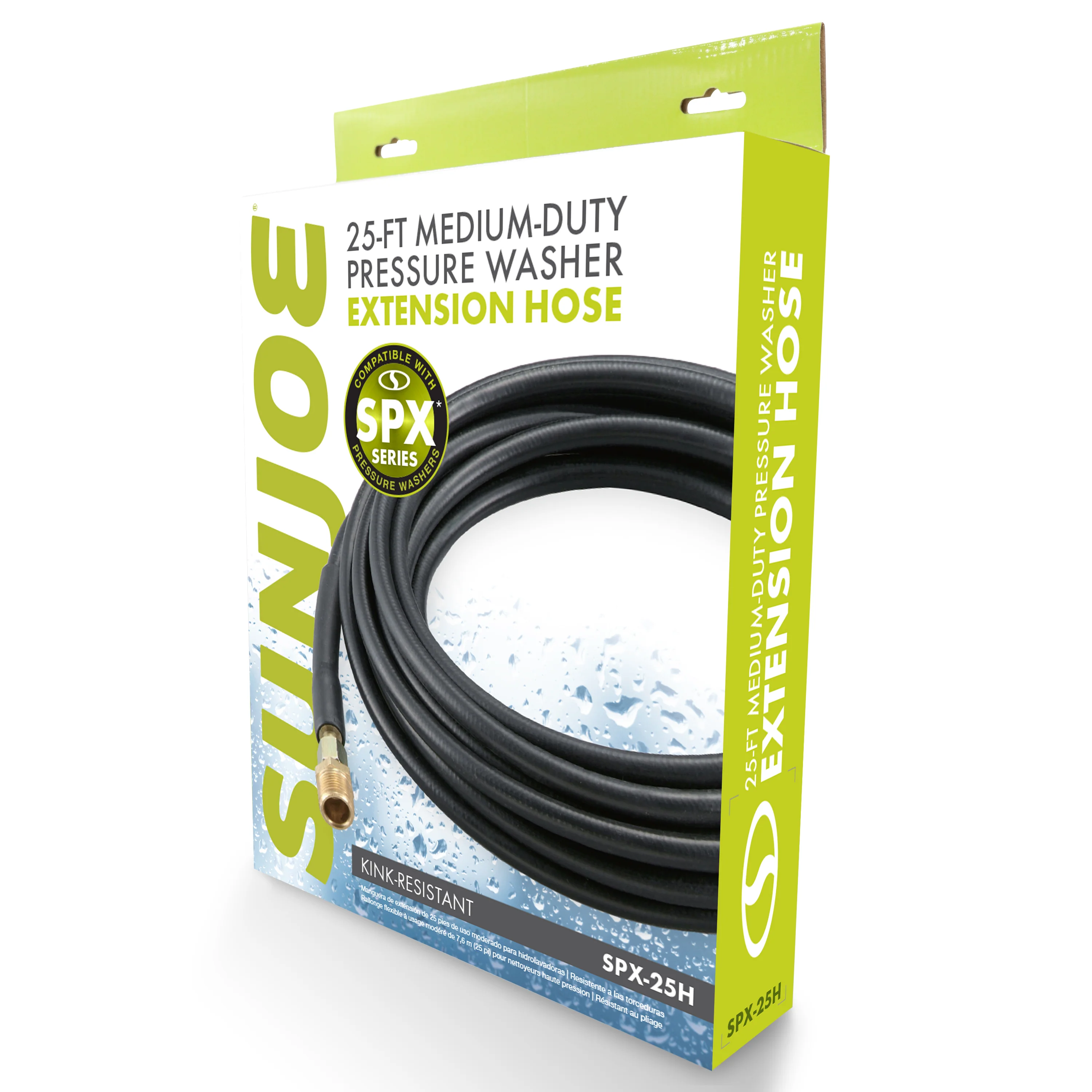 Sun Joe SPX-25H 25-FT Medium-Duty Pressure Washer Extension Hose for SPX Series and Others - Image 4