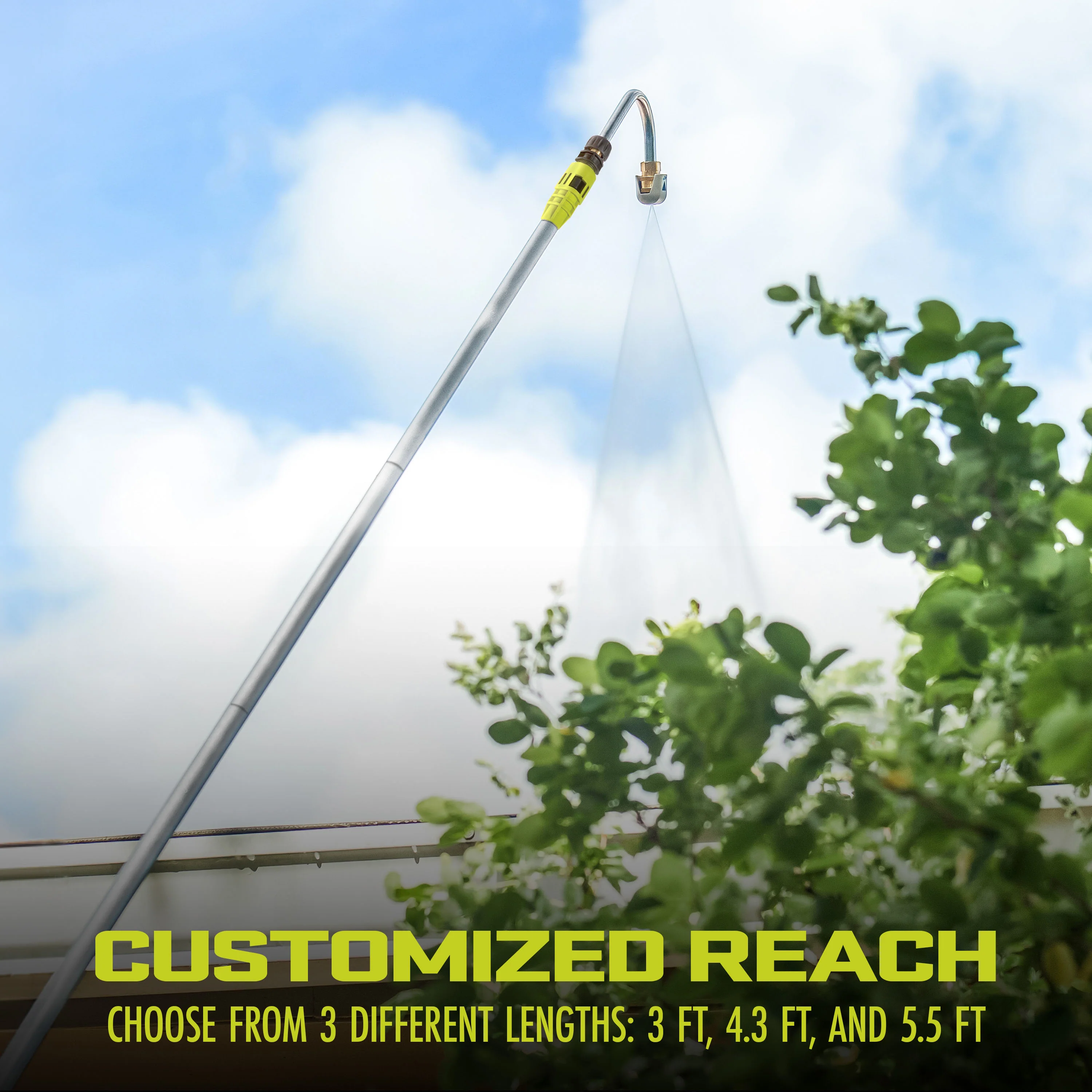 Sun Joe SPX-ESW4 5.5-Foot Aluminum Extension Spray Wand for SPX Series Pressure Washers - Image 5