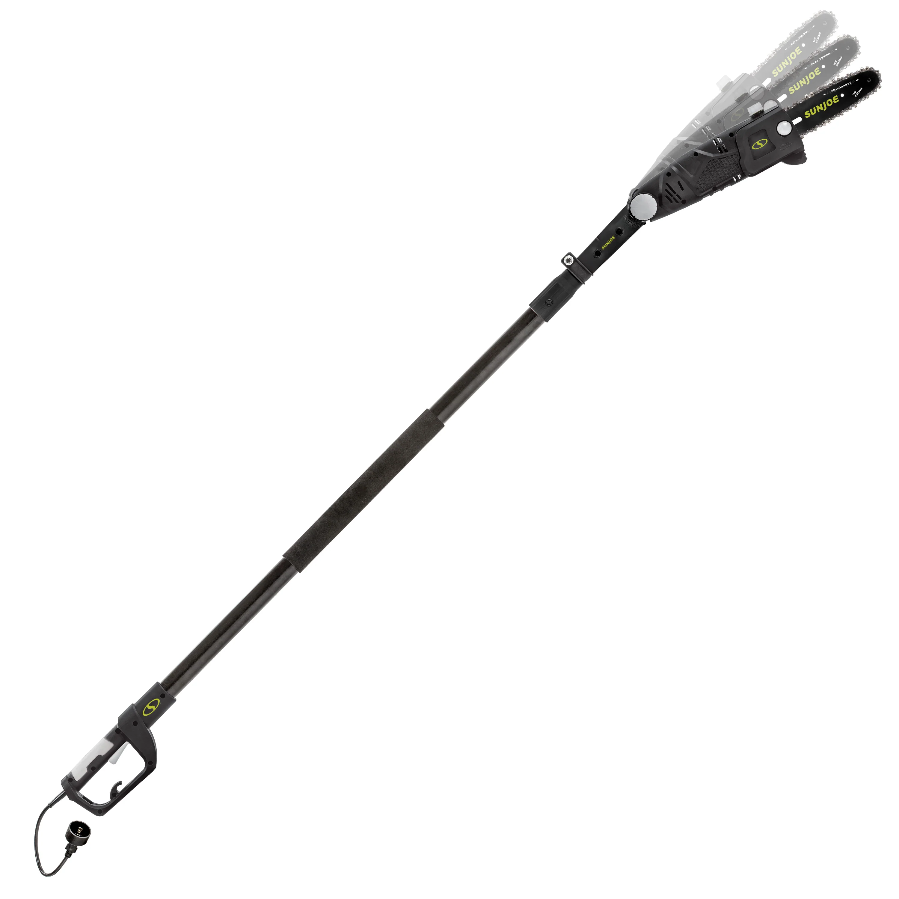 Sun Joe SWJ802E Electric Multi-Angle Pole Chain Saw | 8 inch | 6.5 Amp (Green) - Image 9