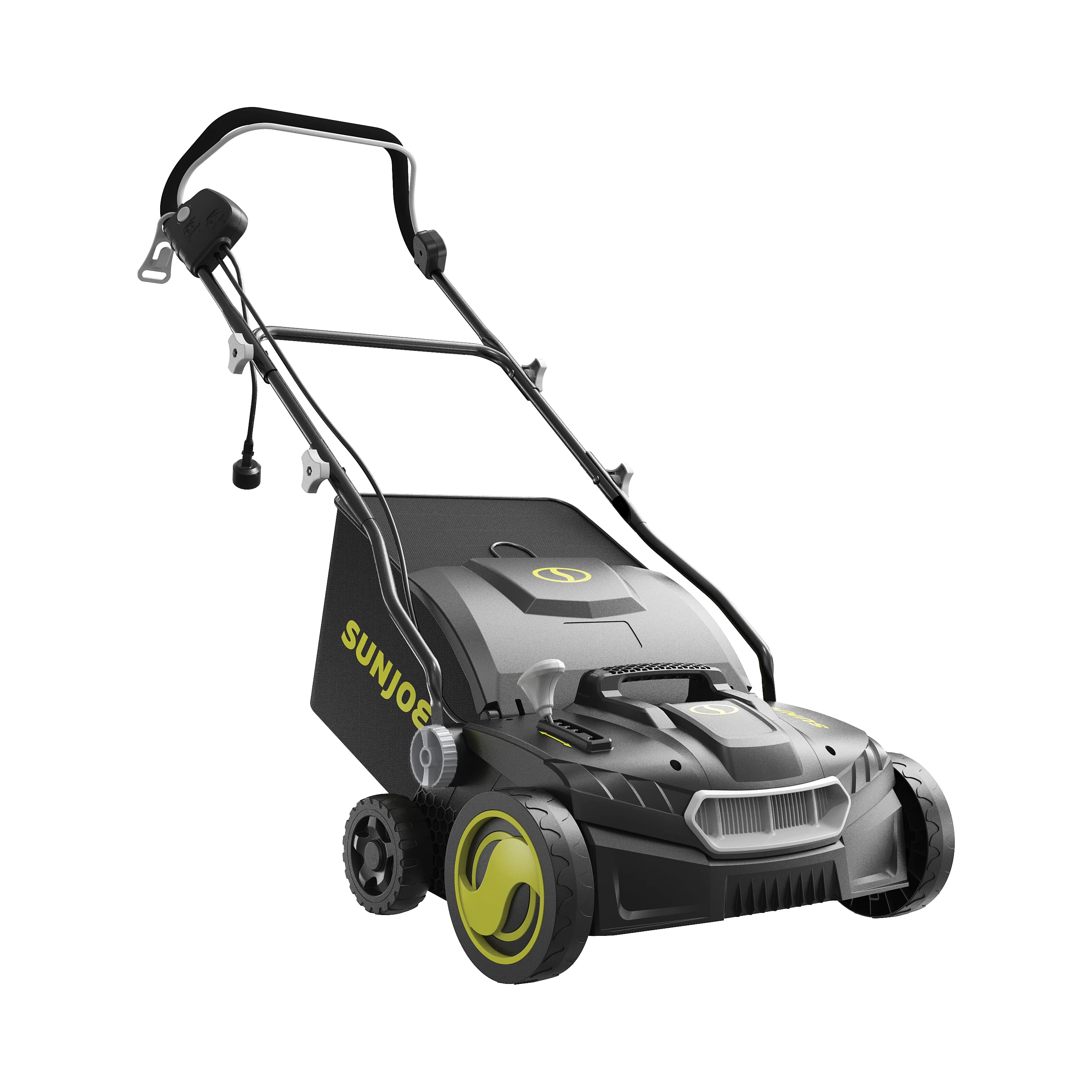 Sun Joe Electric Lawn Dethatcher + Scarifier W/ Collection Bag | 15-inch | 15-Amp - Image 14