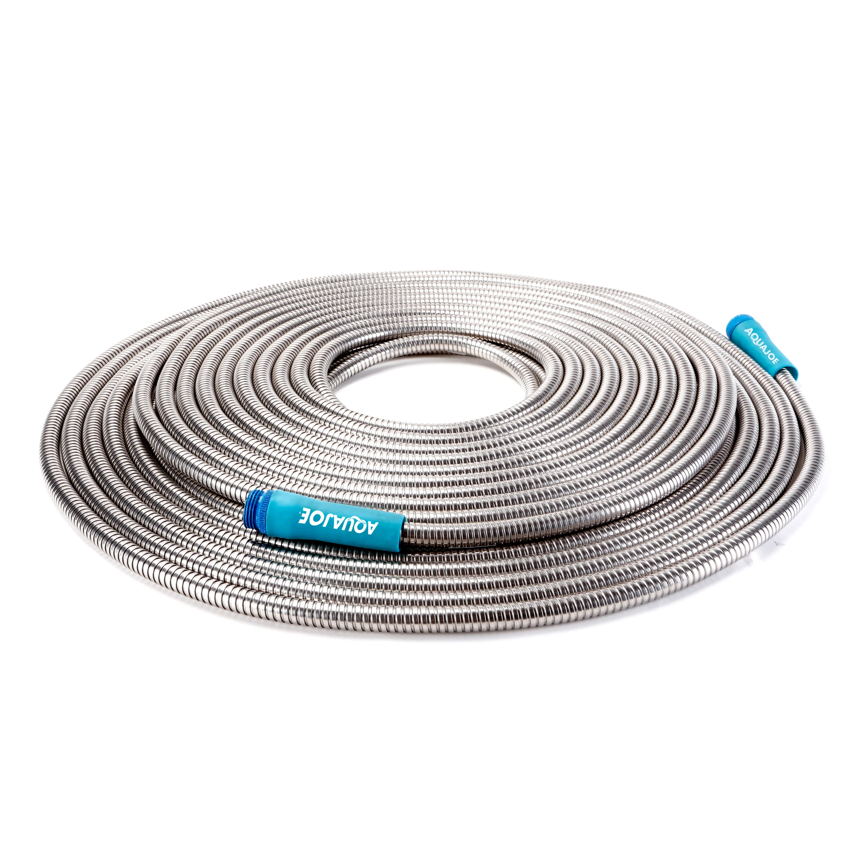 Aqua Joe Heavy-Duty Puncture Proof Metal Garden Hose | 100-Foot | 304-Stainless Steel | Spiral Constructed | 1/2-Inch Diameter - Image 13