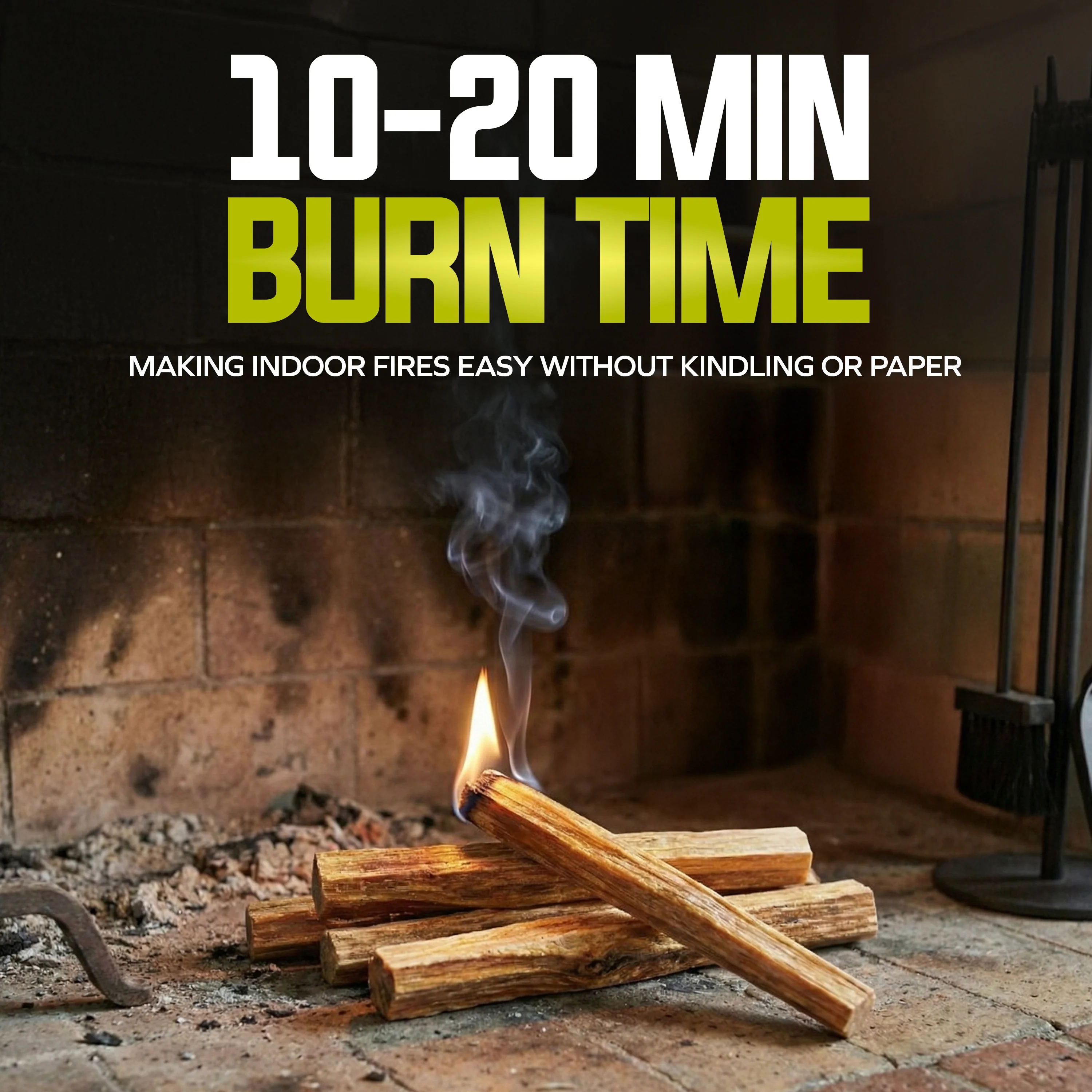 Sun Joe All-Natural Fire Starter Sticks | Pine Kindling for Fireplaces, Campfires, Wood Stoves, Fire Pits & Grills | 10 Lbs. - Image 5