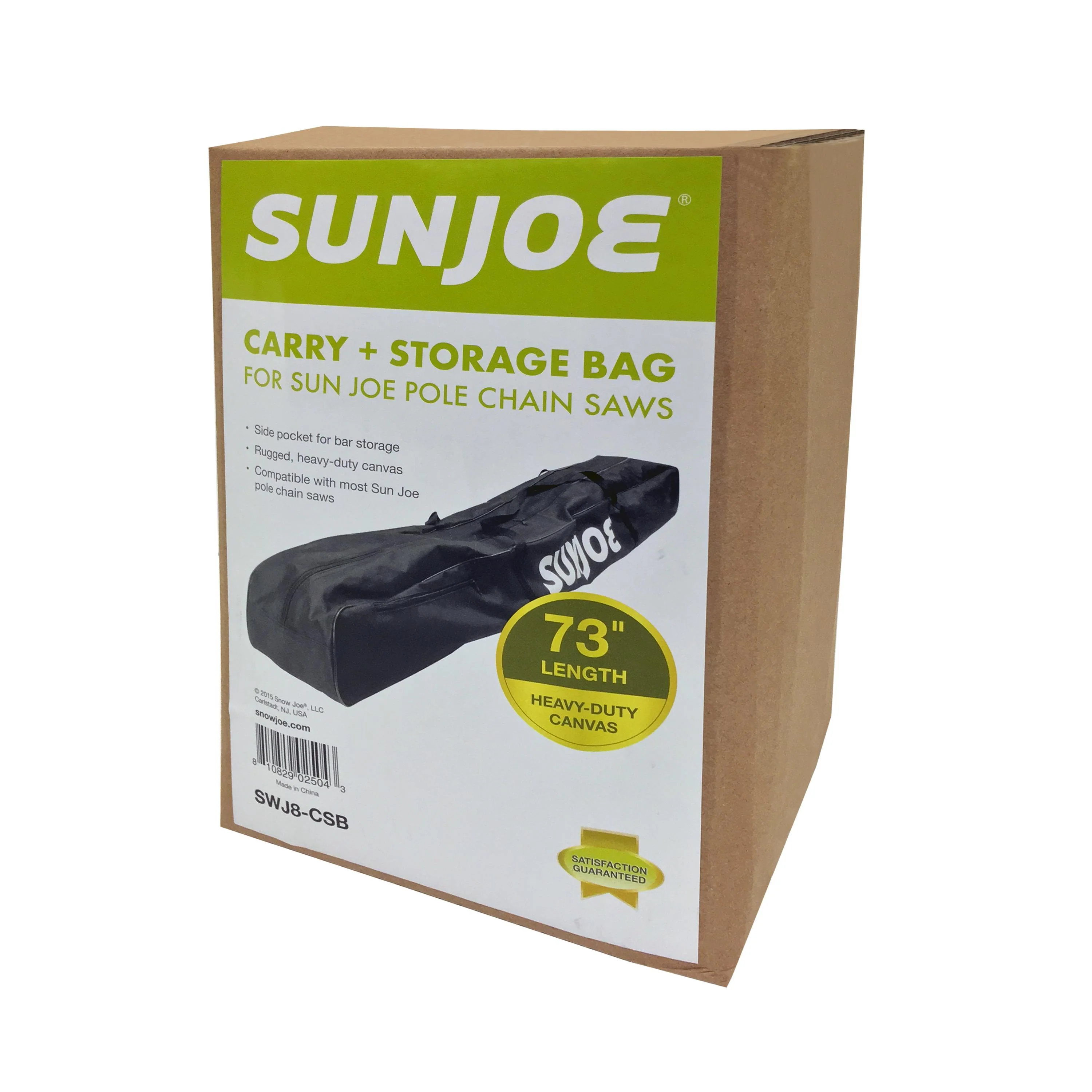 Sun Joe SWJ8-CSB Carry + Storage Bag for Pole Chain Saw | Rip-Resistant - Image 5