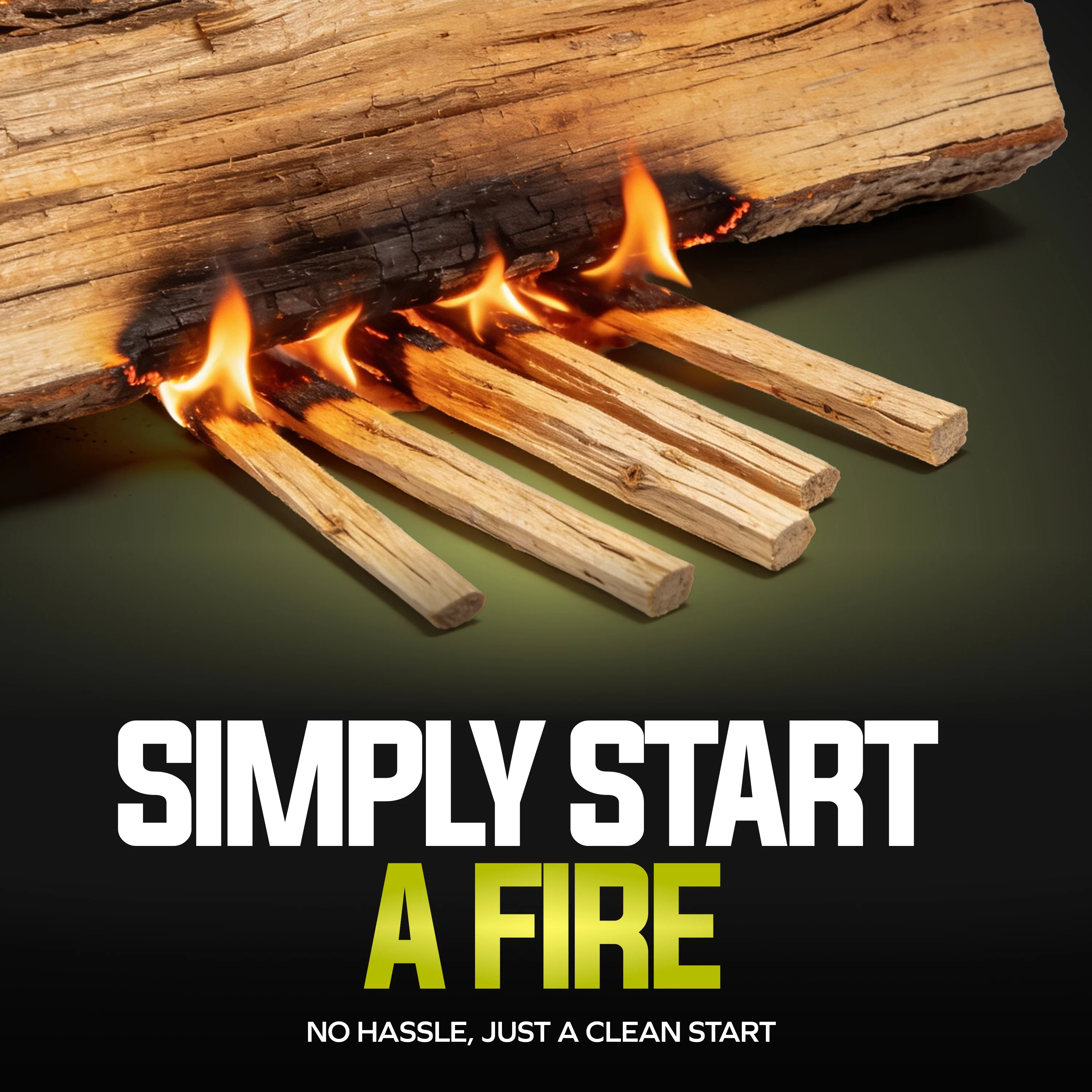 Sun Joe All-Natural Fire Starter Sticks | Pine Kindling for Fireplaces, Campfires, Wood Stoves, Fire Pits & Grills | 40 Lbs. - Image 5