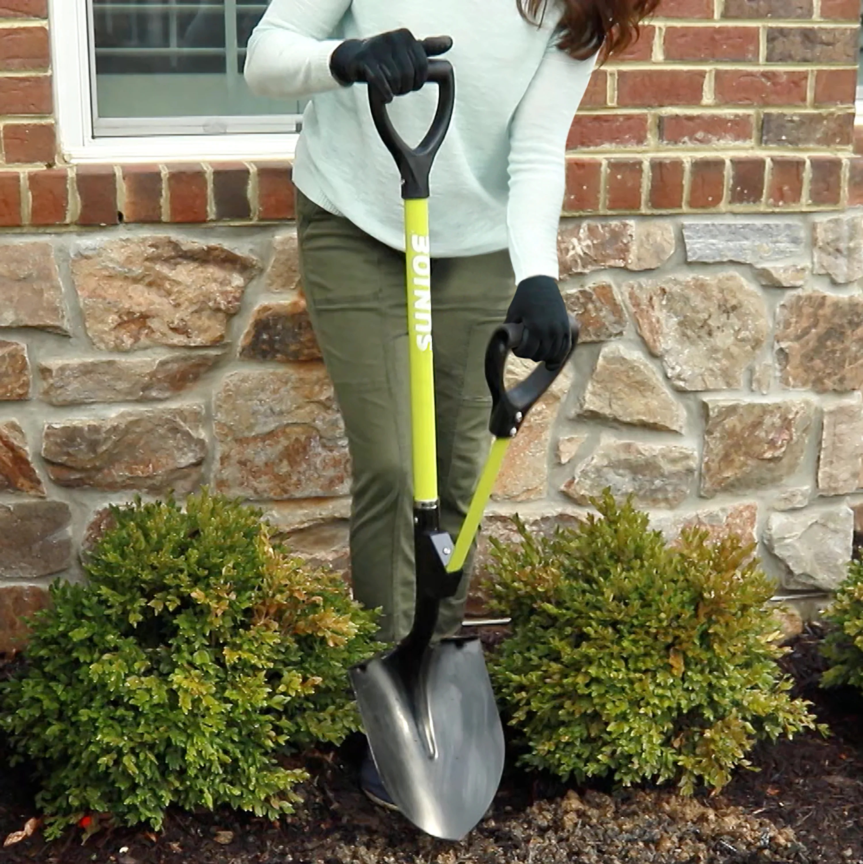 Sun Joe GARDEN-BDL Ergonomic Garden Tool Bundle | W/ Ergonomic Cultivator, Garden Hoe, and Shovel - Image 7