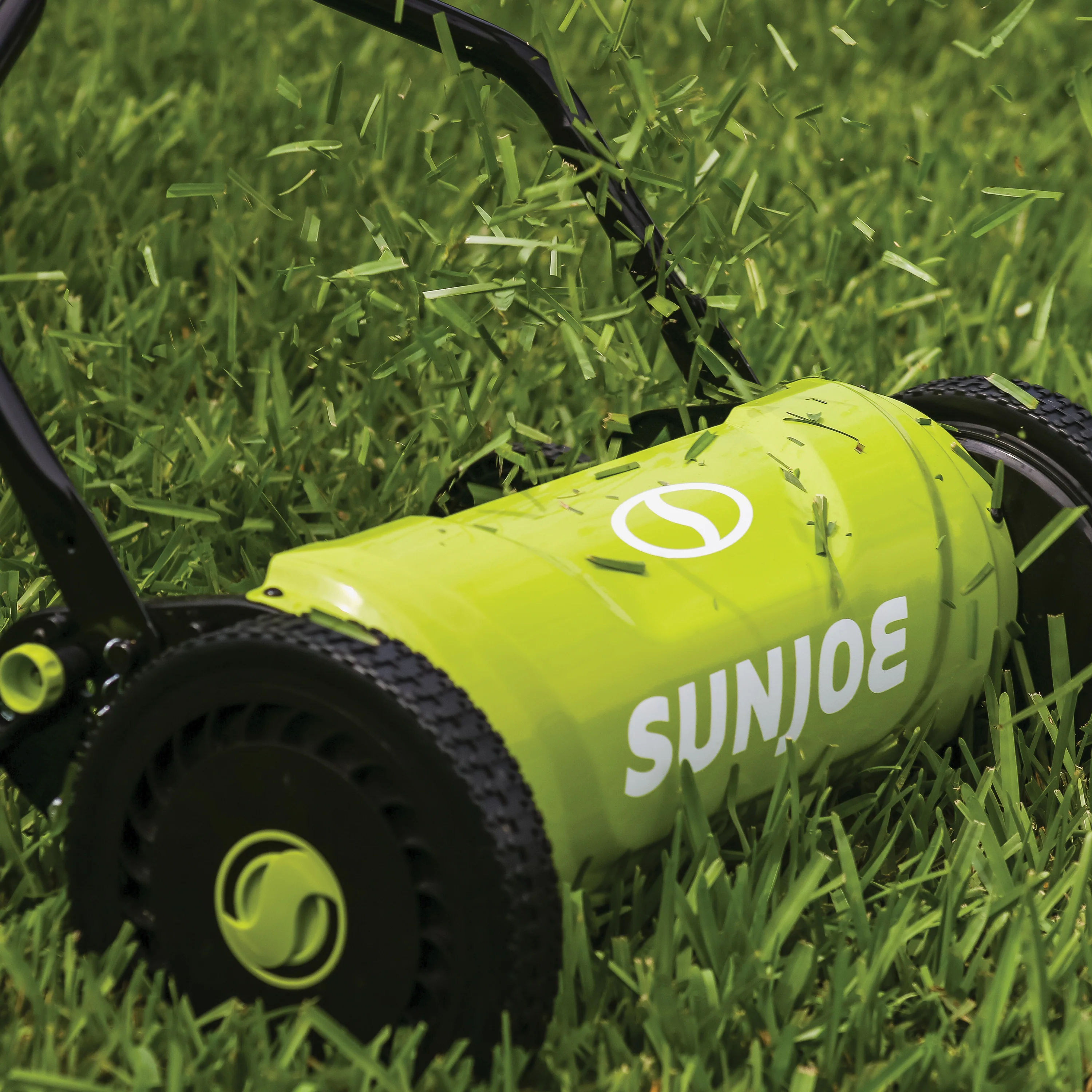 Sun Joe MJ1800M Silent Push Reel Mower | 5-Position | 18-inch Quad-Wheel - Image 11