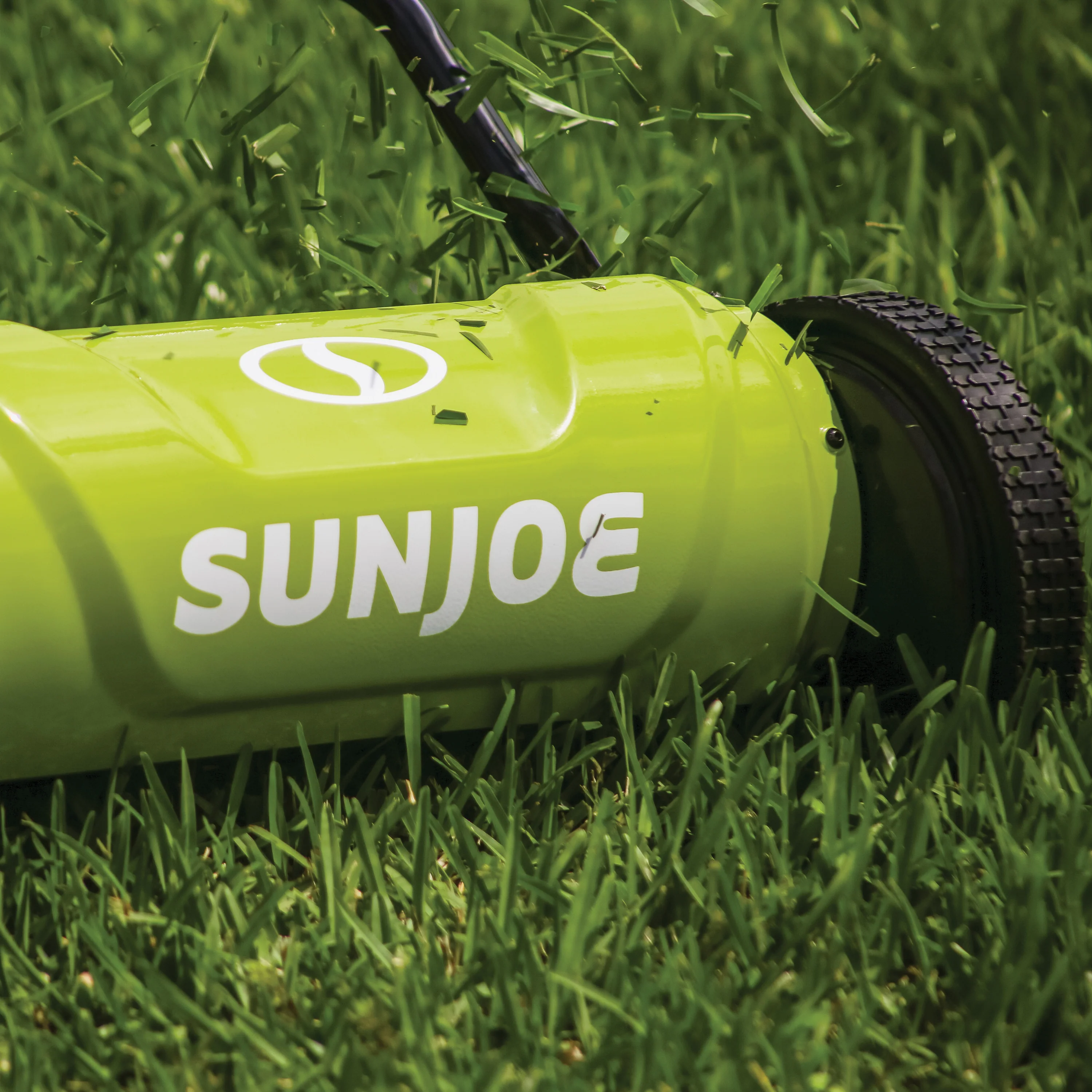 Sun Joe MJ1800M Silent Push Reel Mower | 5-Position | 18-inch Quad-Wheel - Image 9