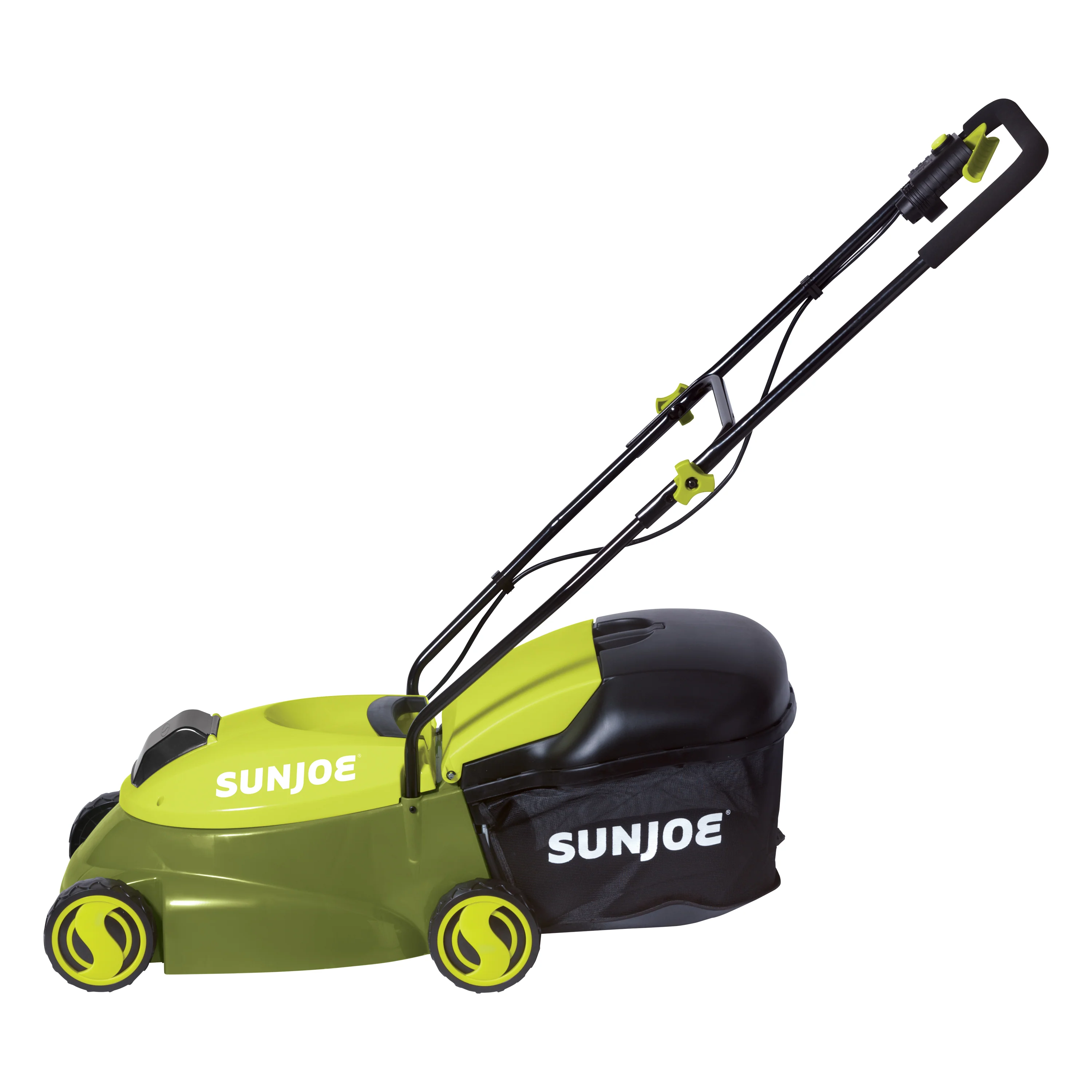 Sun Joe Cordless Push Lawn Mower | 14-in | 28 Volt | Discharge Chute - Image 10