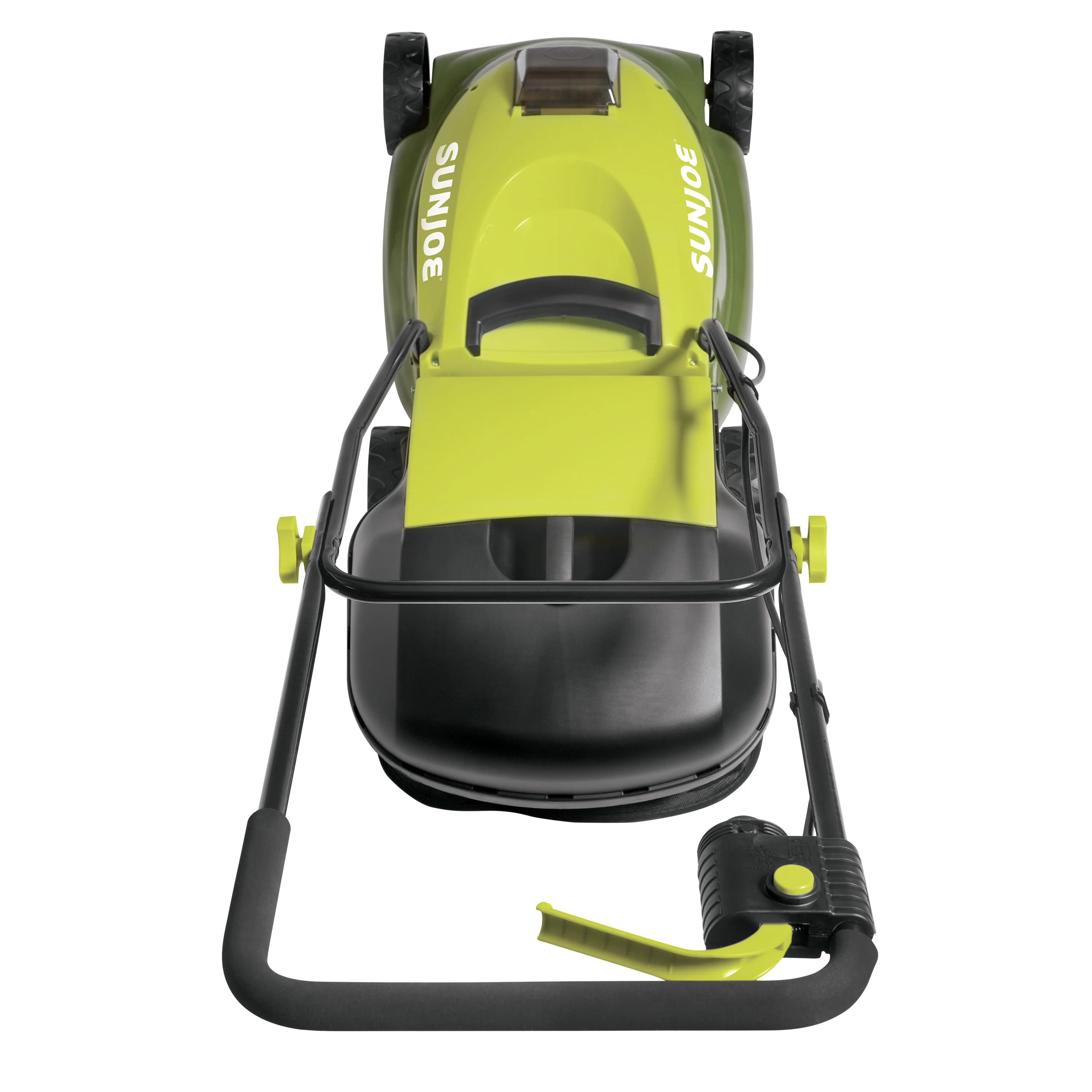 Sun Joe Cordless Push Lawn Mower | 14-in | 28 Volt | Discharge Chute - Image 11