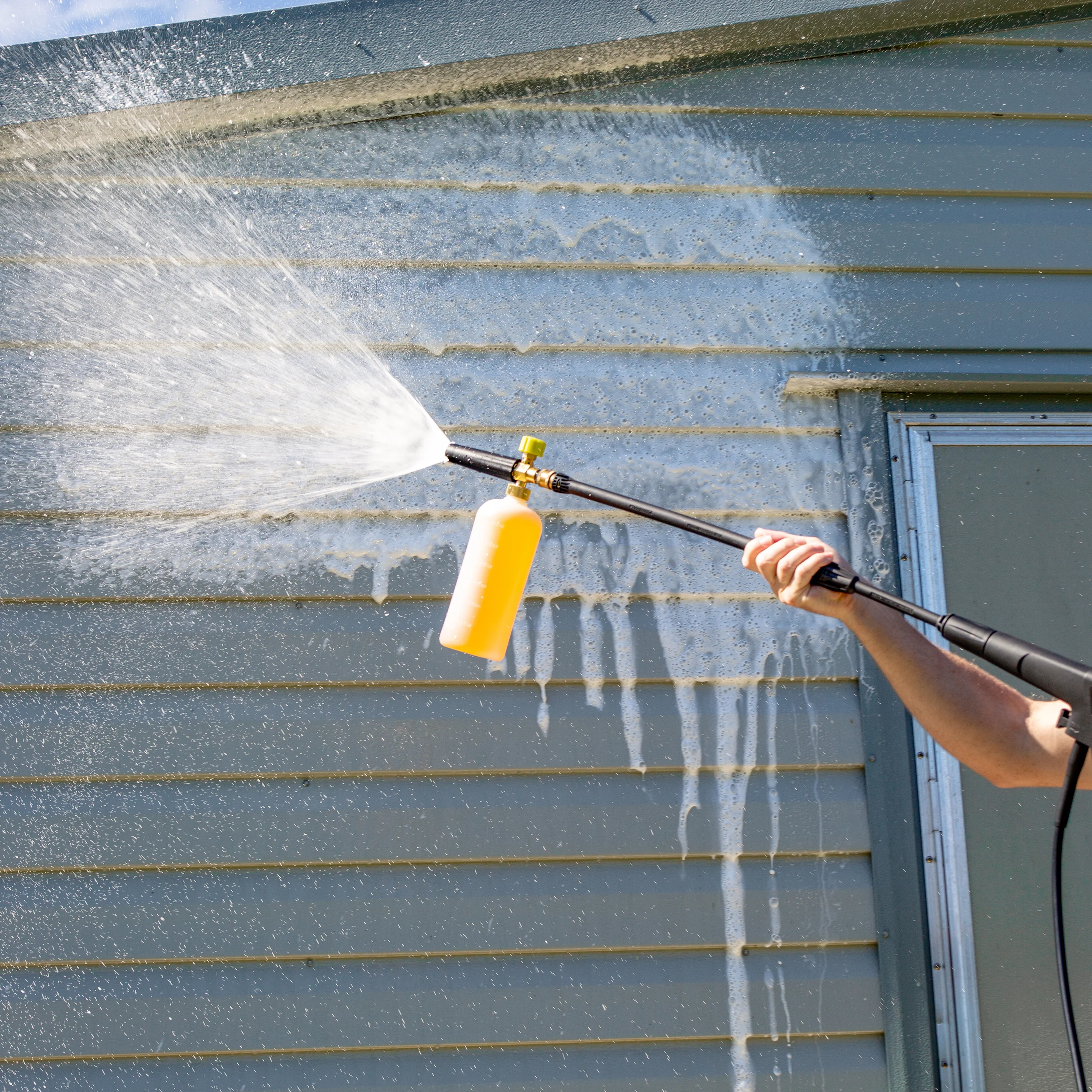 Sun Joe Pressure Washer Surface & Patio Cleaner + Foam Cannon Bundle - Image 23